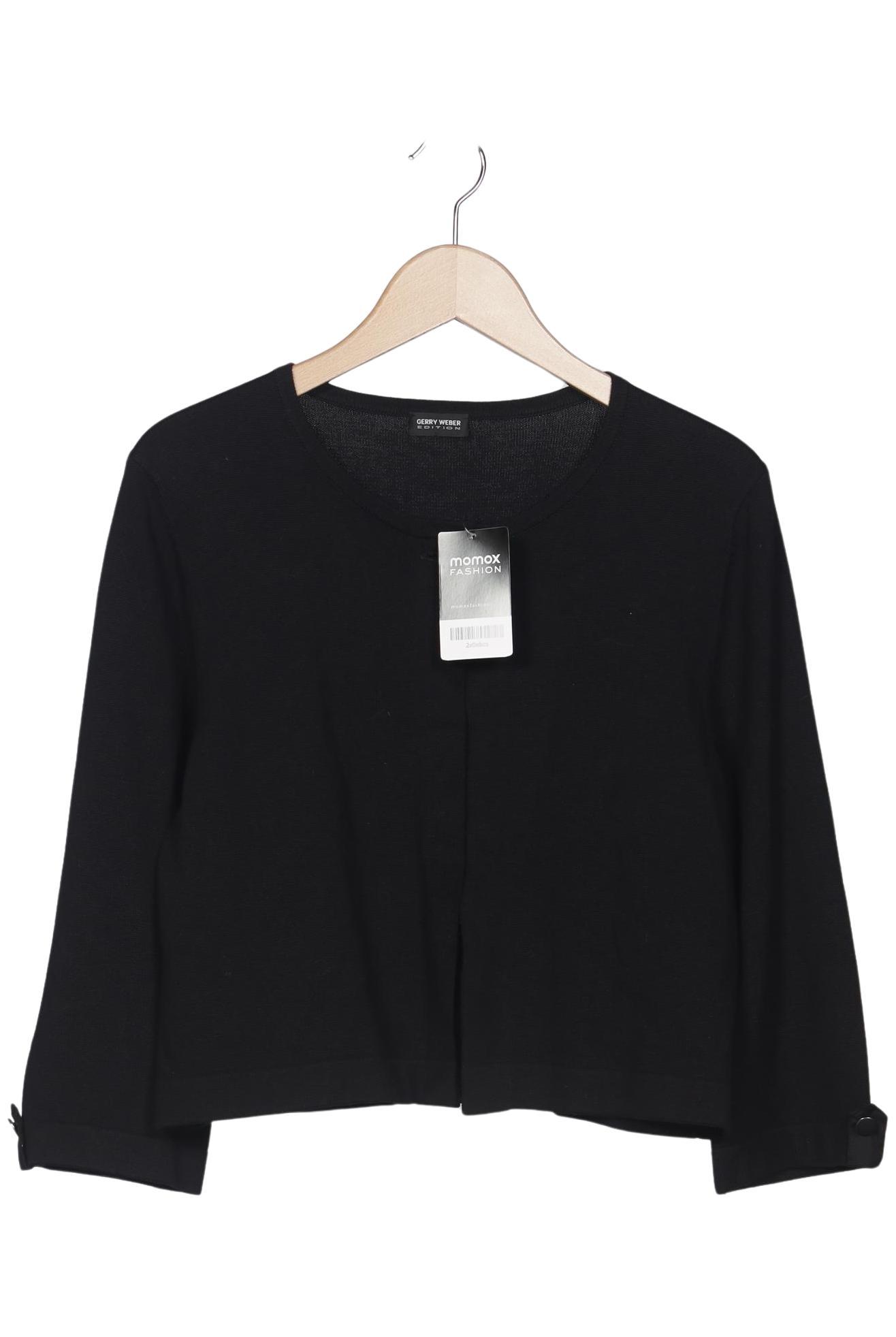 

Gerry Weber Damen Strickjacke, schwarz, Gr. 38