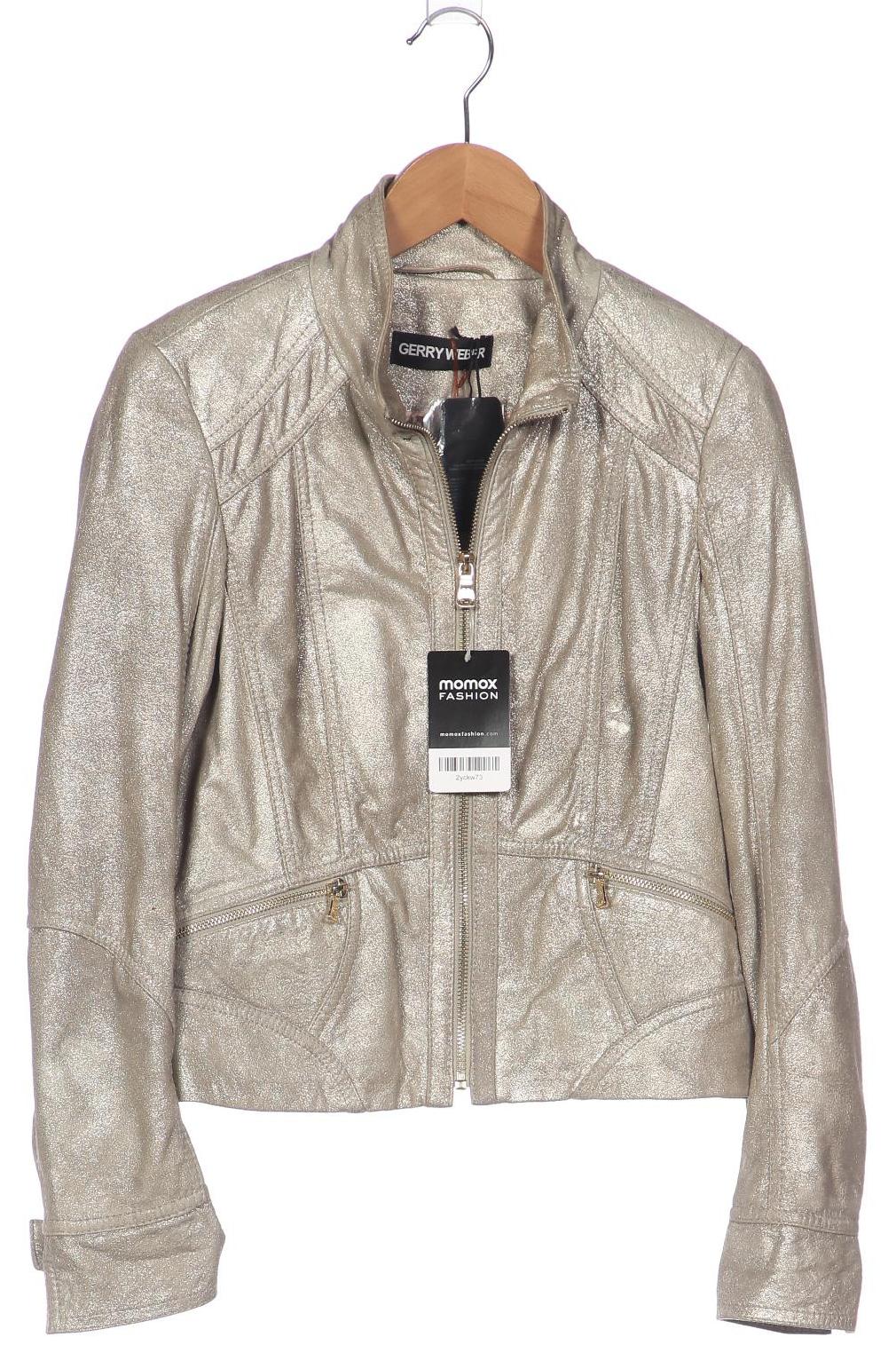 

Gerry Weber Damen Jacke, silber, Gr. 34