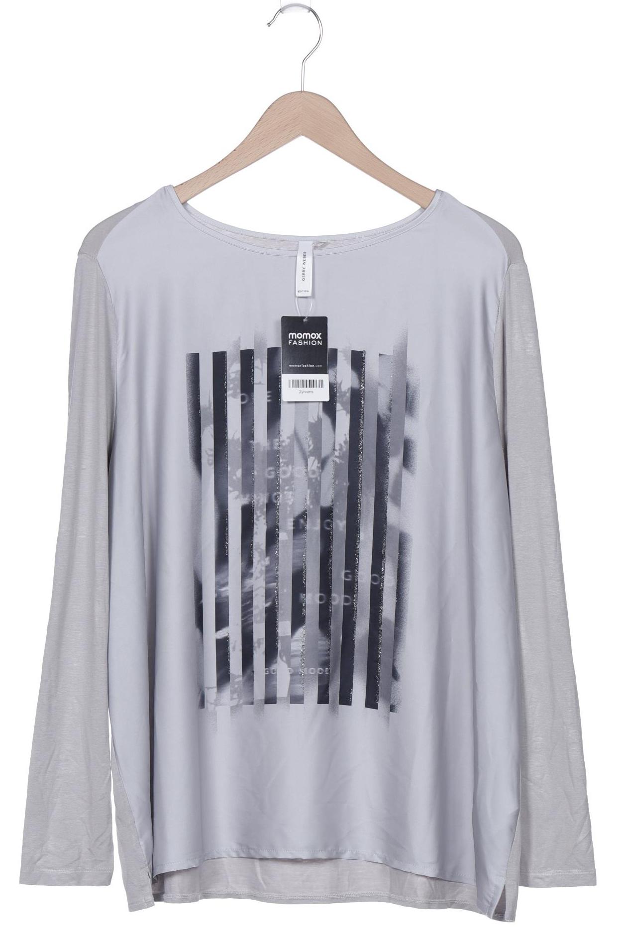 

Gerry Weber Damen Langarmshirt, grau, Gr. 46