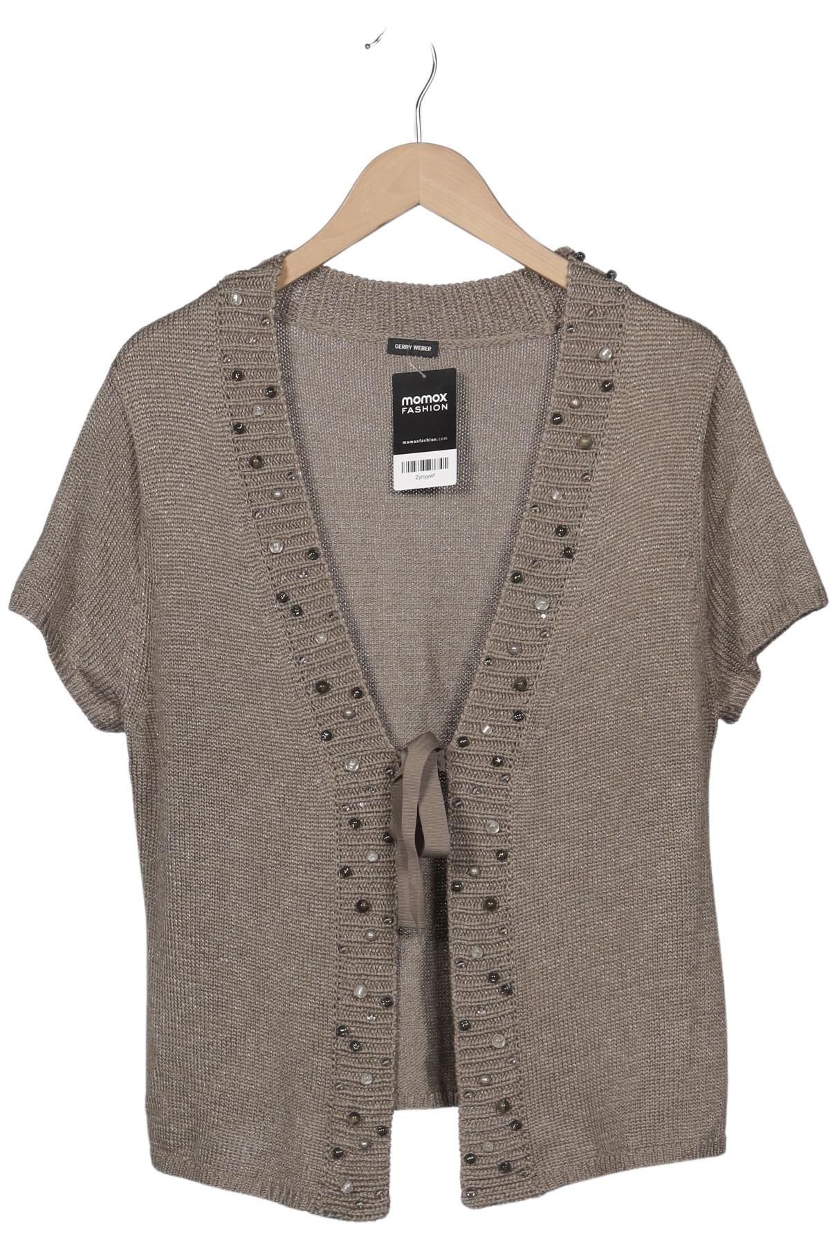 

Gerry Weber Damen Strickjacke, beige, Gr. 42