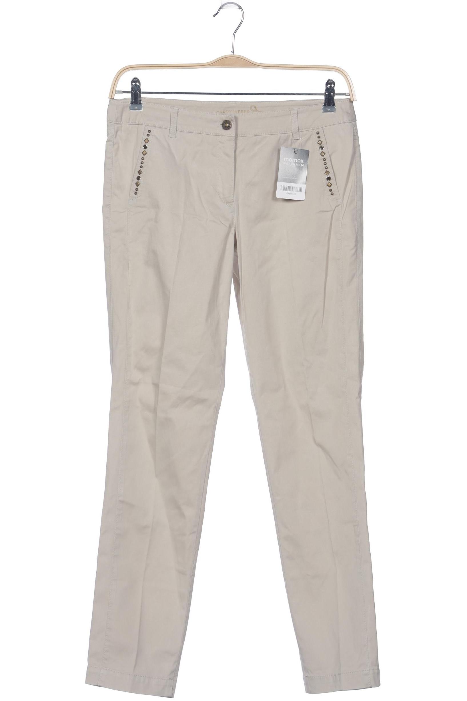 

Gerry Weber Damen Stoffhose, cremeweiß, Gr. 38
