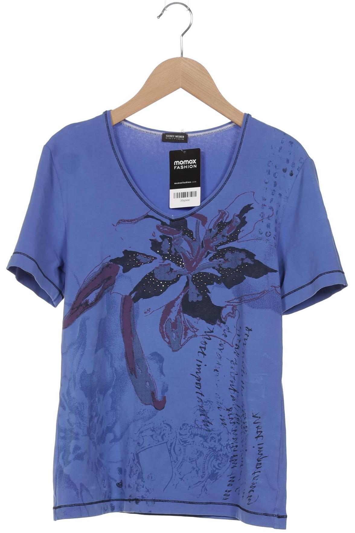 

Gerry Weber Damen T-Shirt, blau, Gr. 38