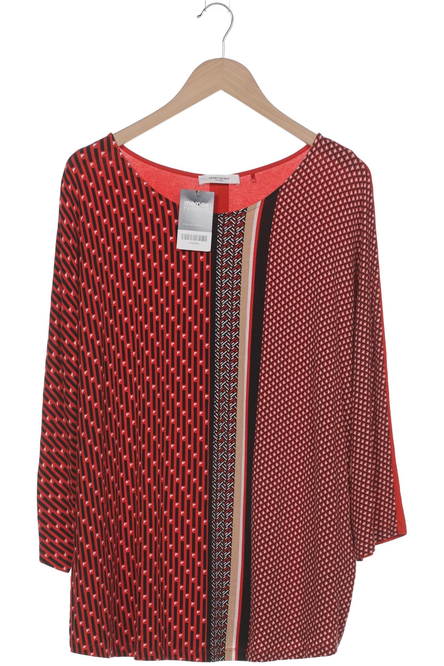 

Gerry Weber Damen Langarmshirt, rot, Gr. 48