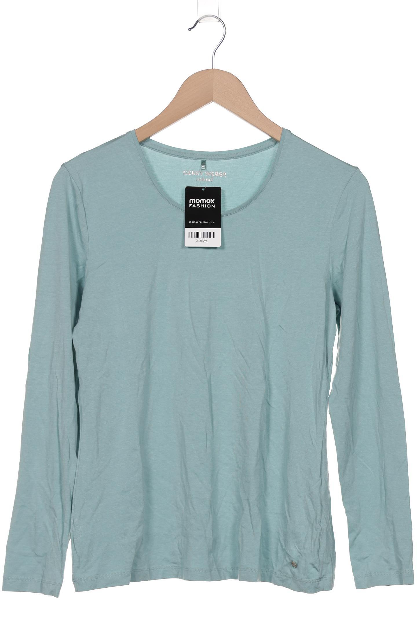 

Gerry Weber Damen Langarmshirt, türkis, Gr. 40