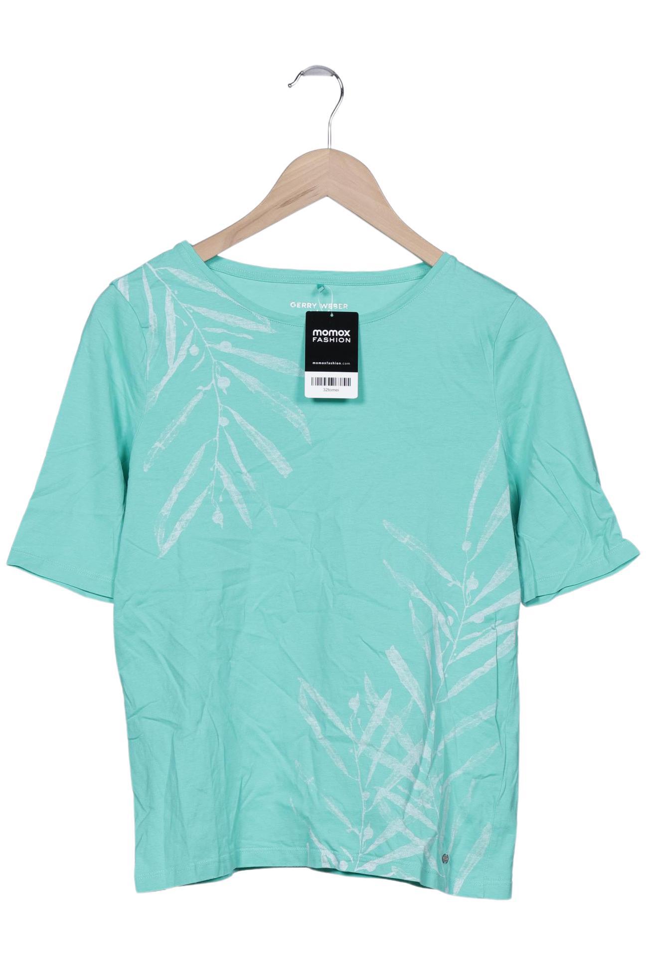 

Gerry Weber Damen T-Shirt, türkis, Gr. 38