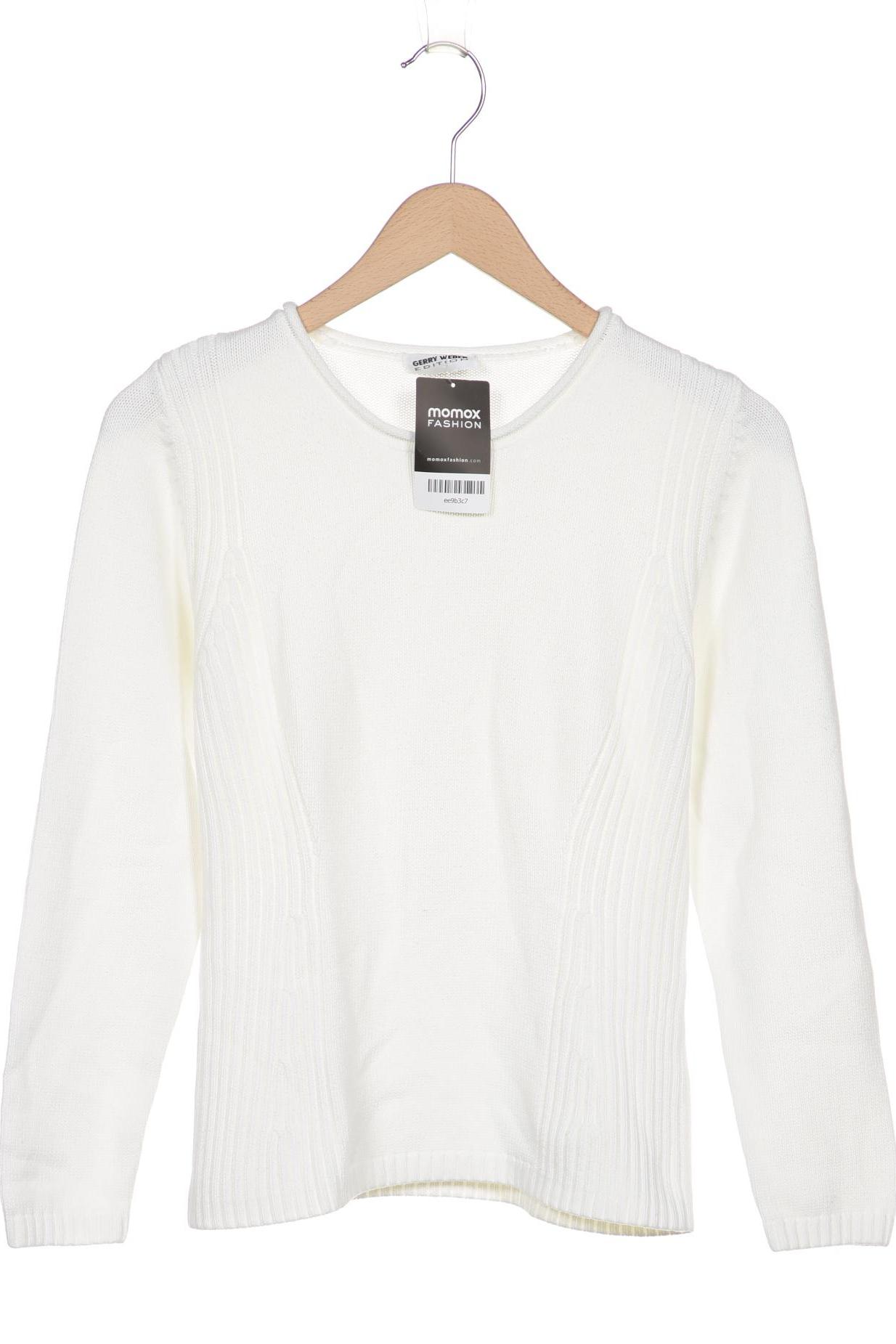 

Gerry Weber Damen Pullover, weiß, Gr. 38