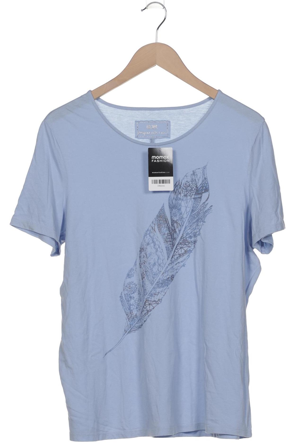 

Gerry Weber Damen T-Shirt, hellblau, Gr. 44