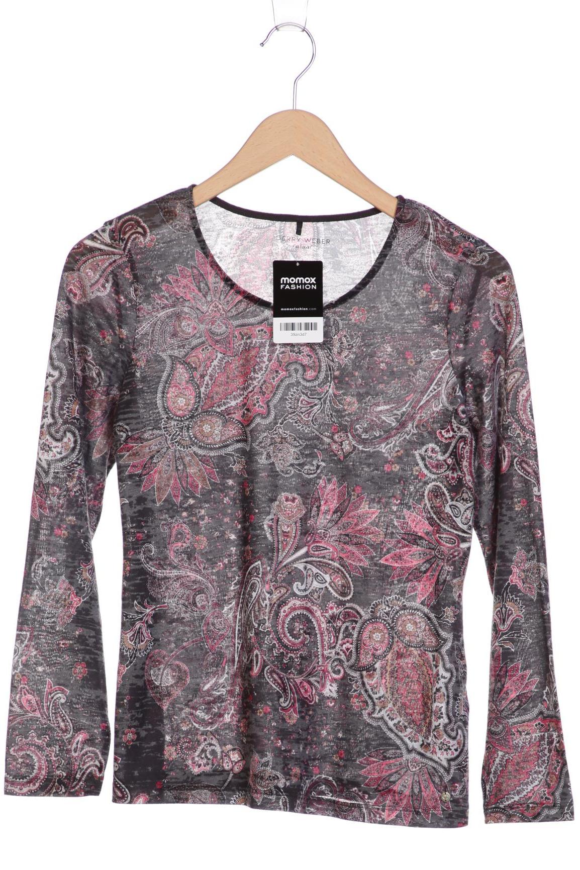 

Gerry Weber Damen Langarmshirt, grau, Gr. 40