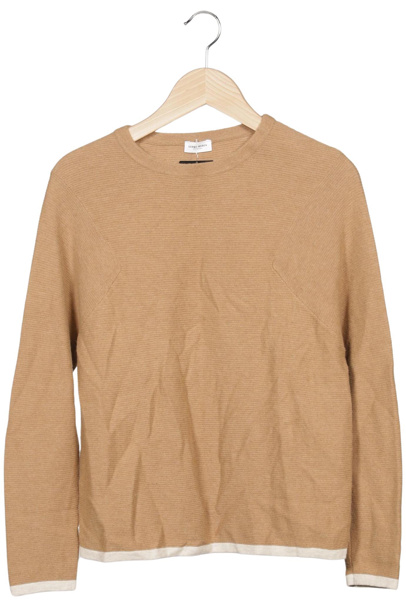 

Gerry Weber Damen Pullover, beige, Gr. 36