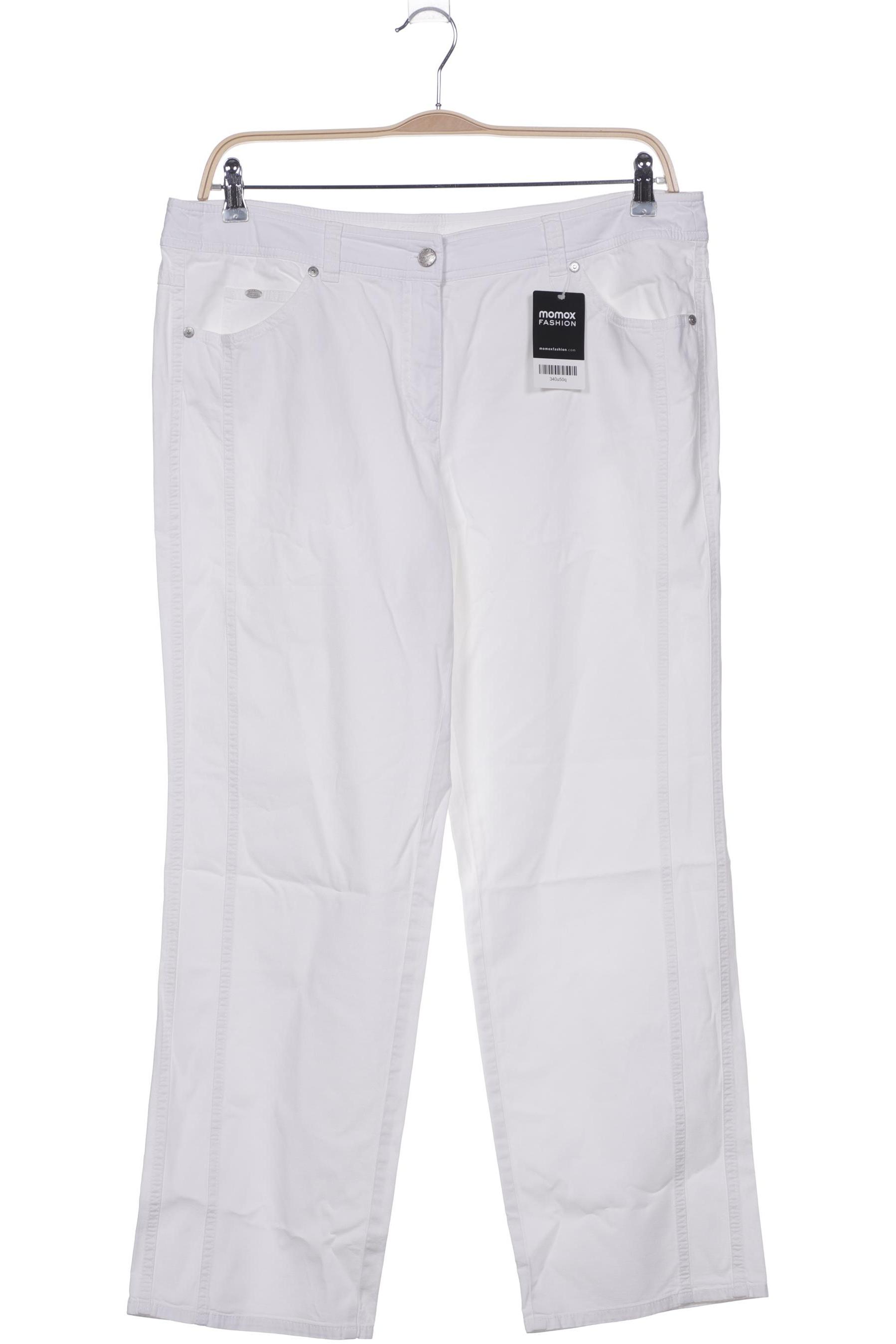 

Gerry Weber Damen Stoffhose, weiß, Gr. 46