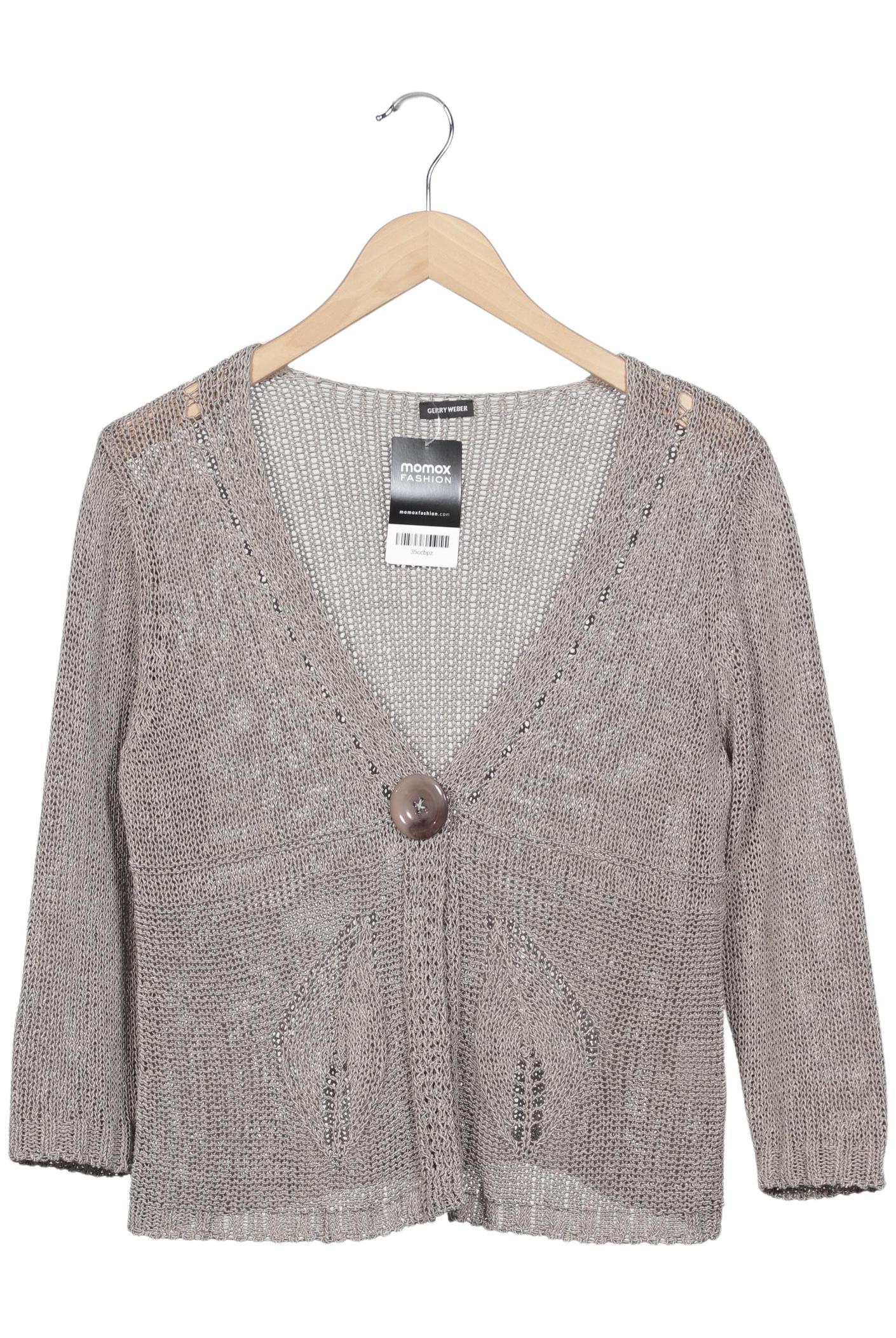 

Gerry Weber Damen Strickjacke, grau, Gr. 40