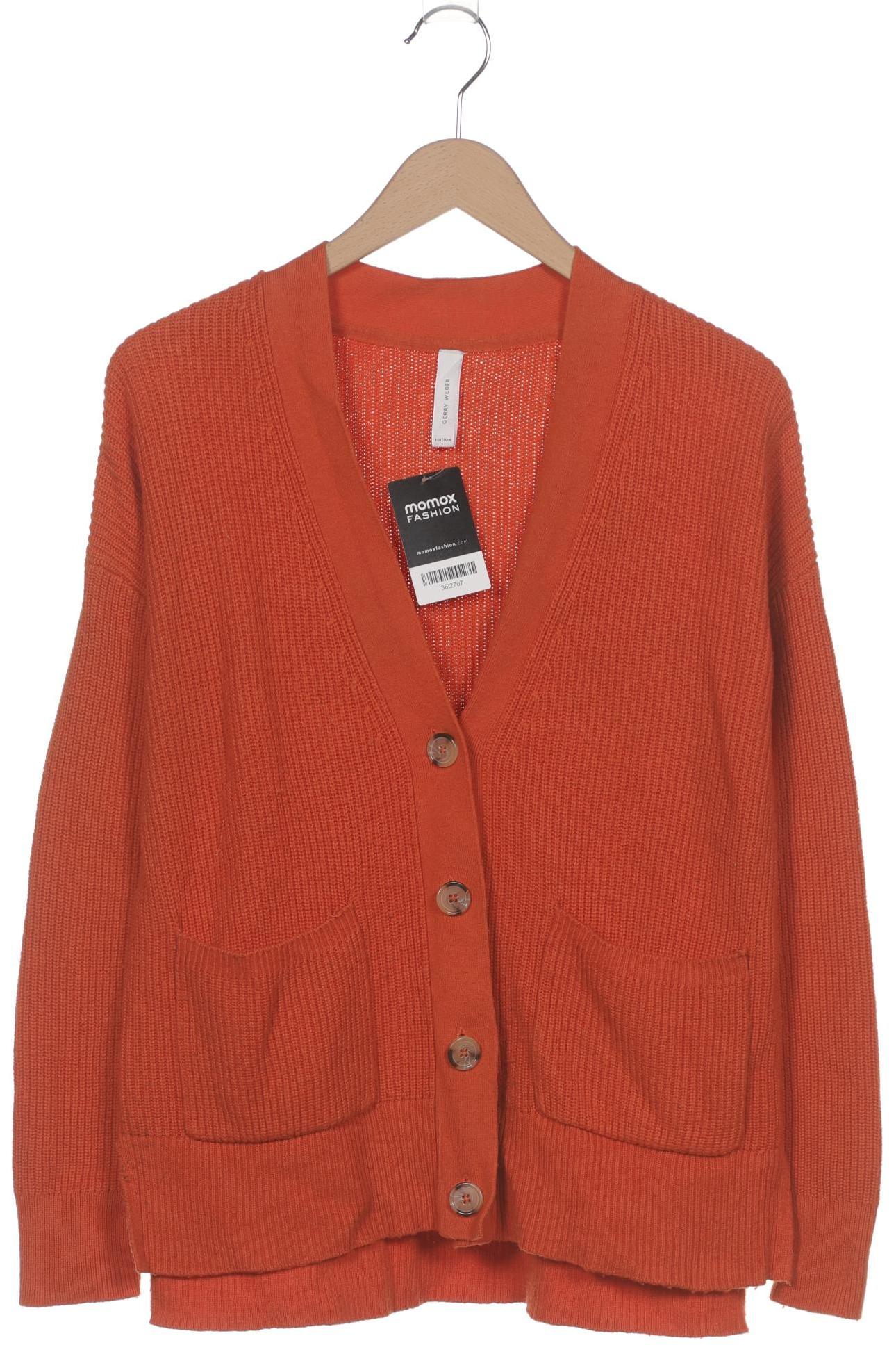 

Gerry Weber Damen Strickjacke, orange, Gr. 38