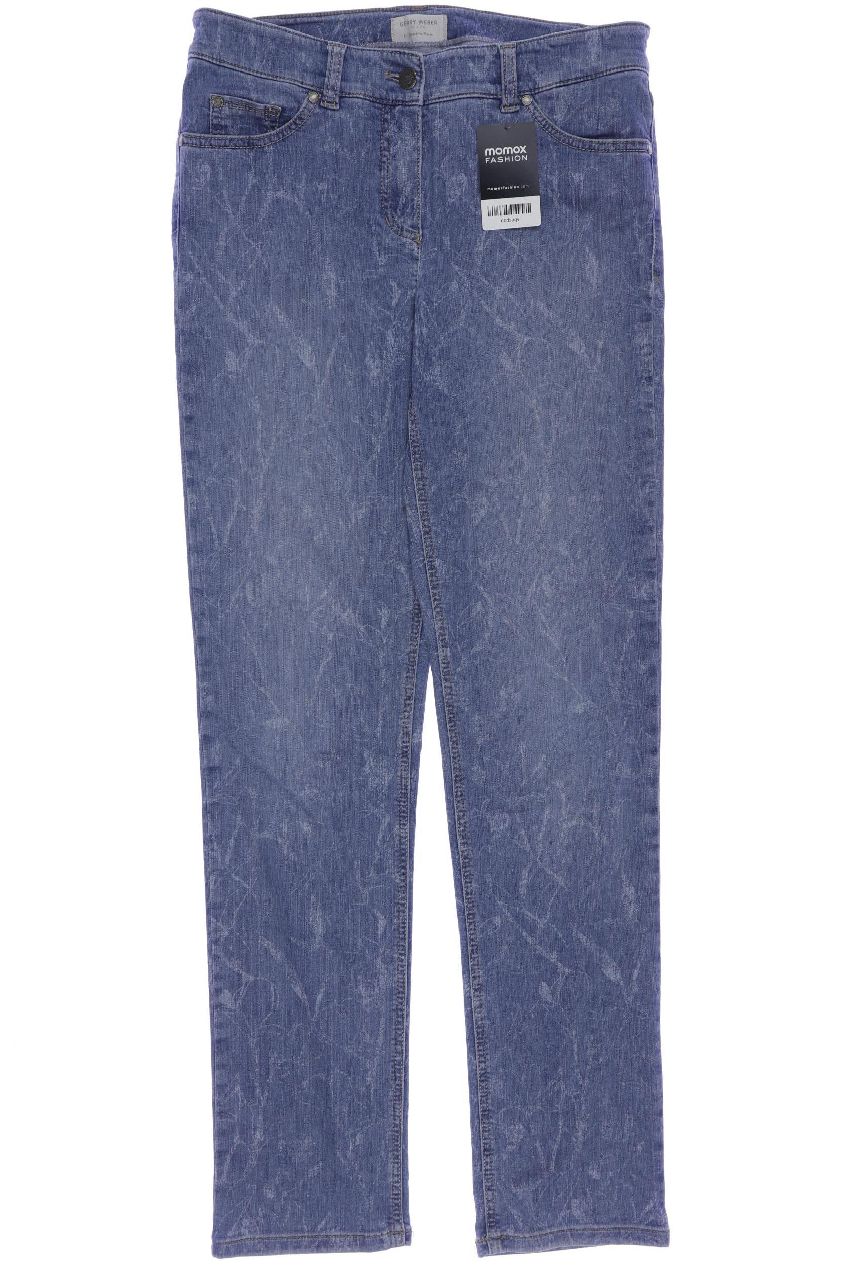 

Gerry Weber Damen Stoffhose, blau, Gr. 30