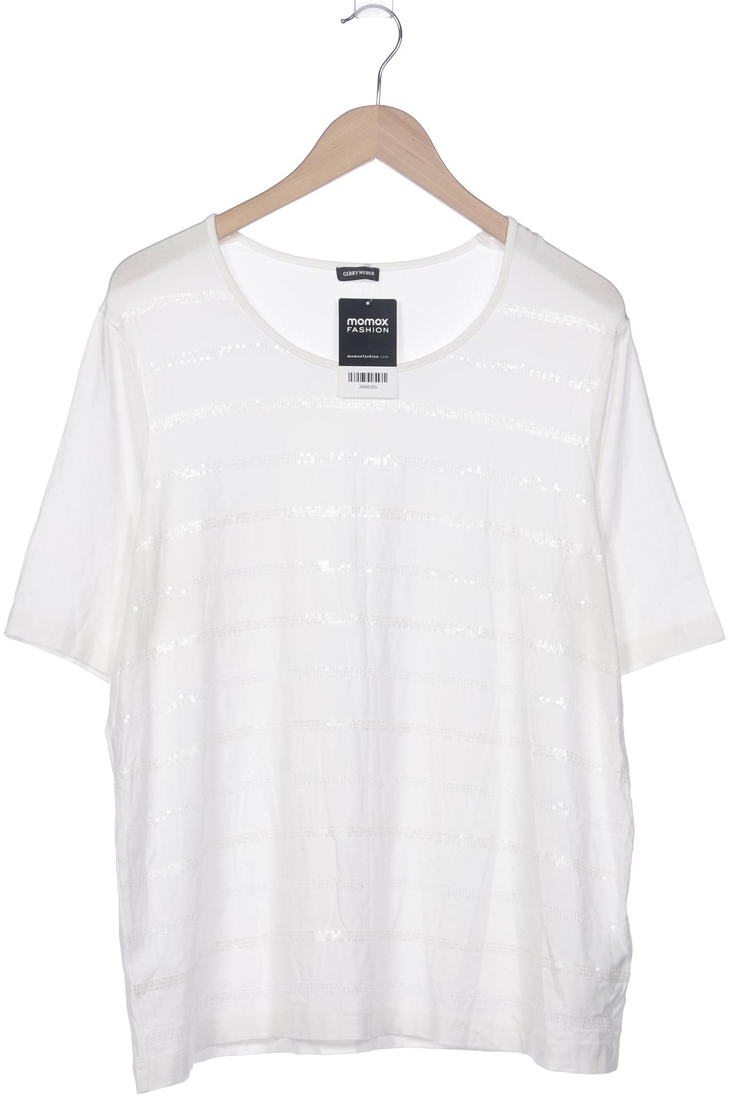 

Gerry Weber Damen T-Shirt, weiß, Gr. 48