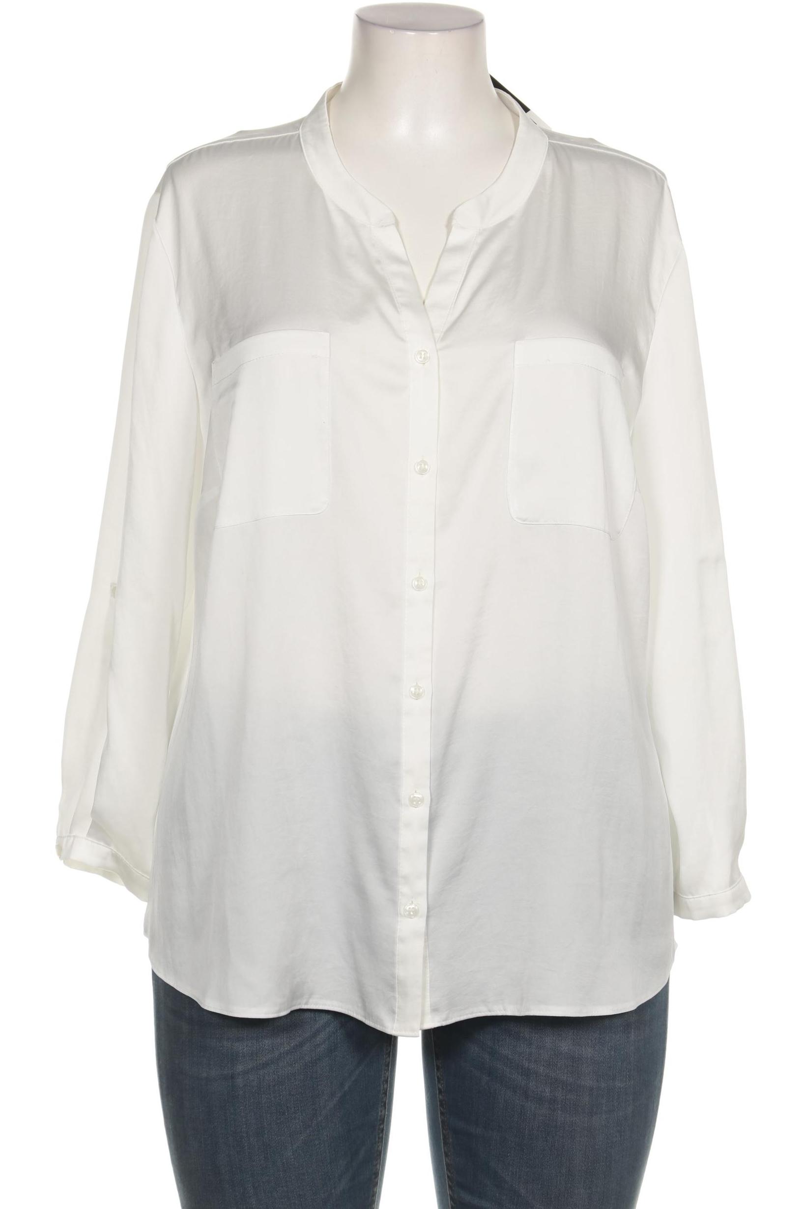 

Gerry Weber Damen Bluse, weiß, Gr. 46