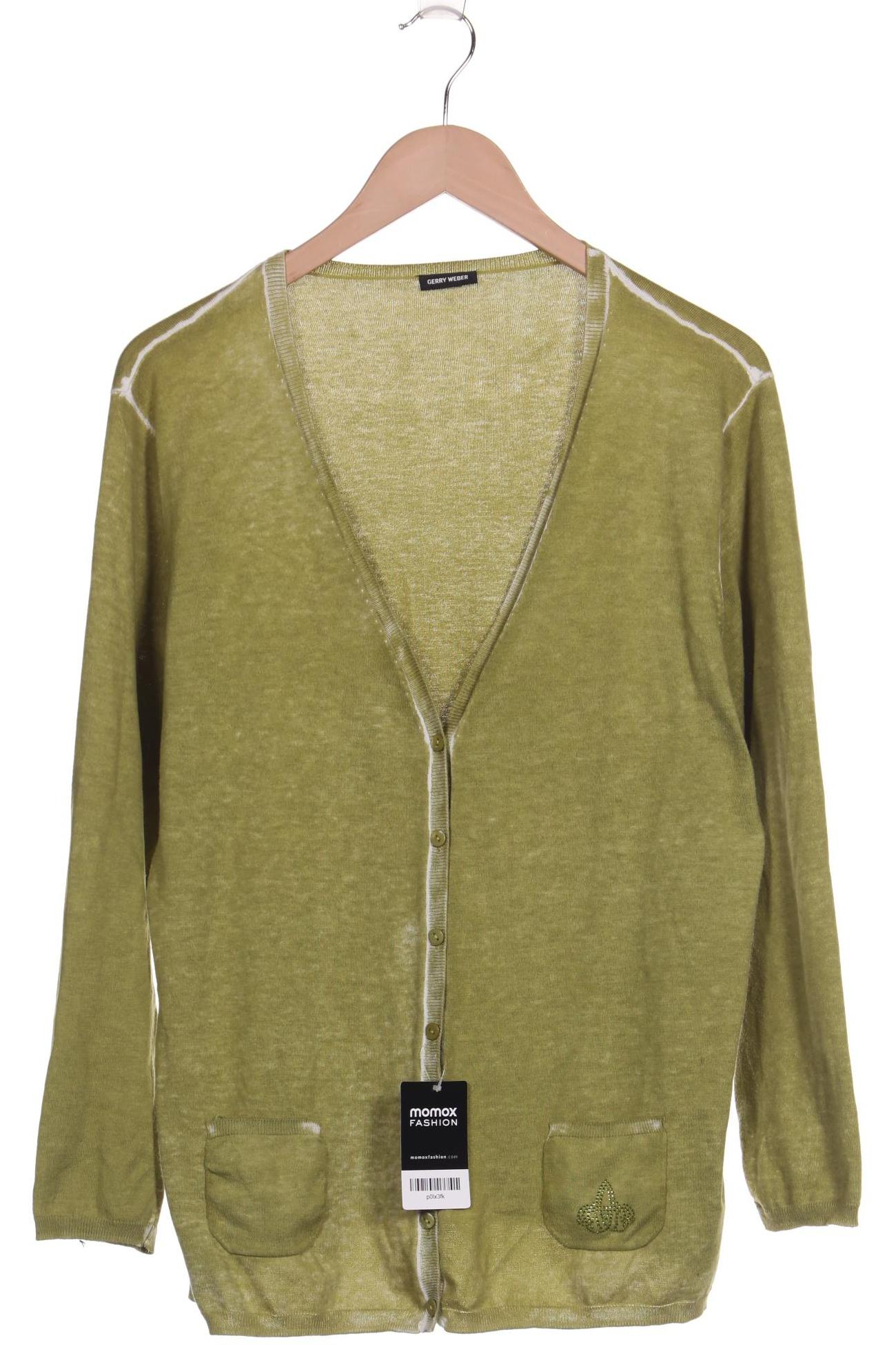 

Gerry Weber Damen Strickjacke, grün, Gr. 46