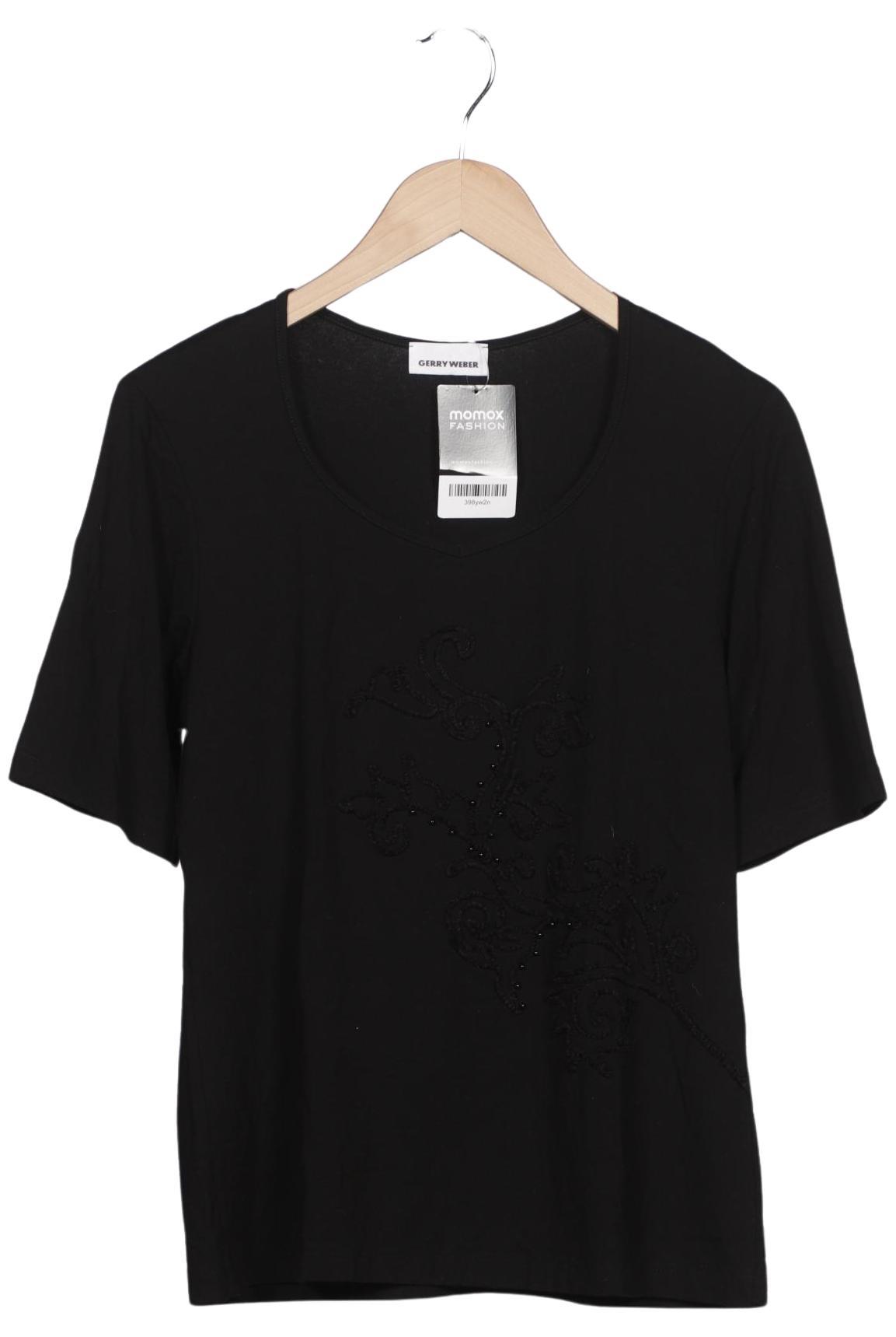 

Gerry Weber Damen T-Shirt, schwarz, Gr. 42