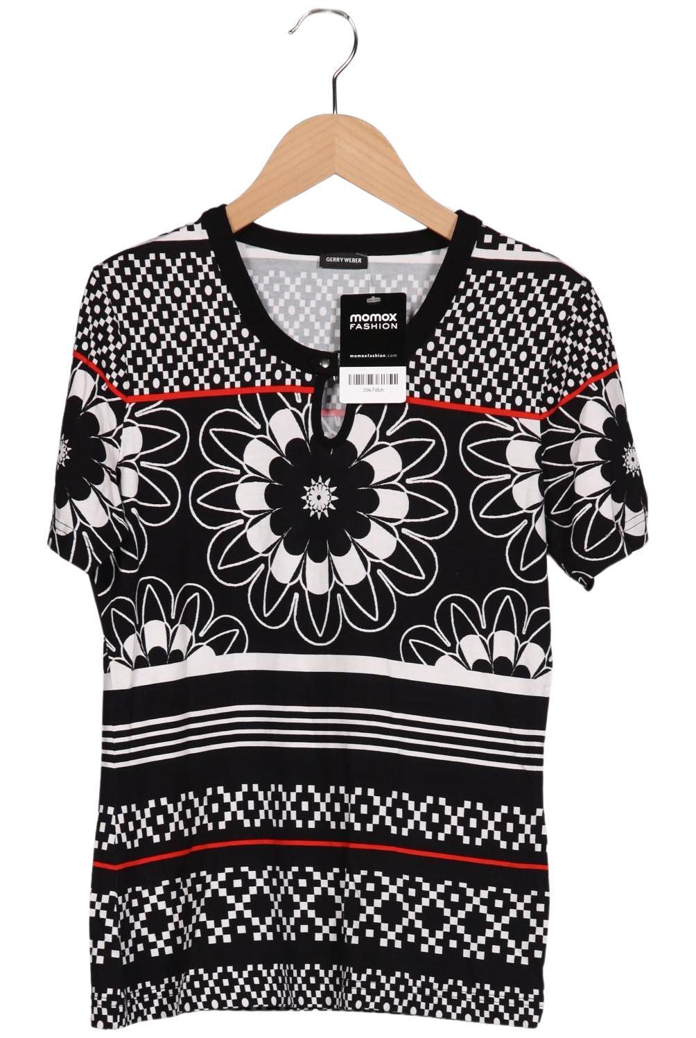 

Gerry Weber Damen T-Shirt, schwarz, Gr. 34