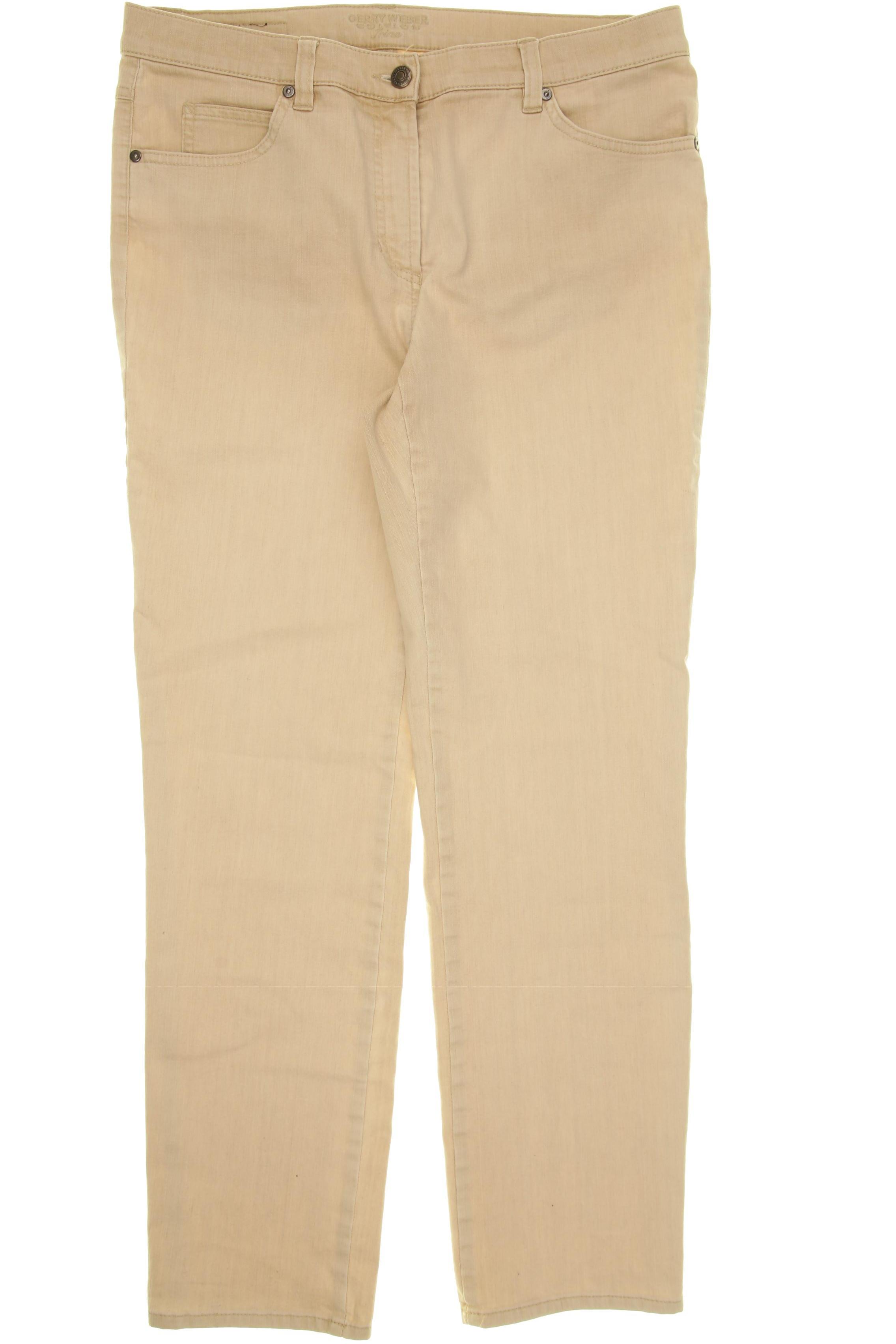 

Gerry Weber Damen Jeans, beige, Gr. 40