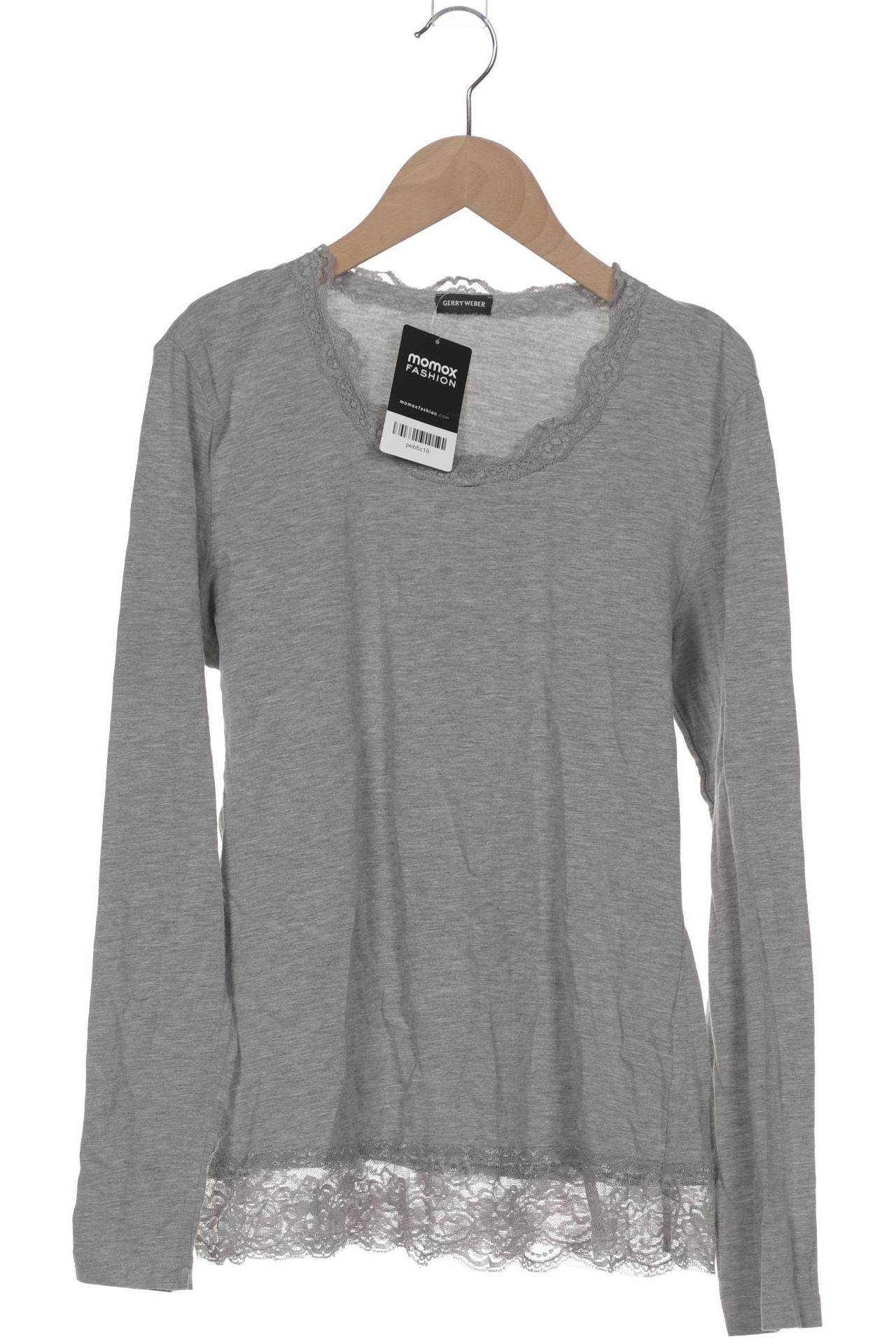 

Gerry Weber Damen Langarmshirt, grau, Gr. 42