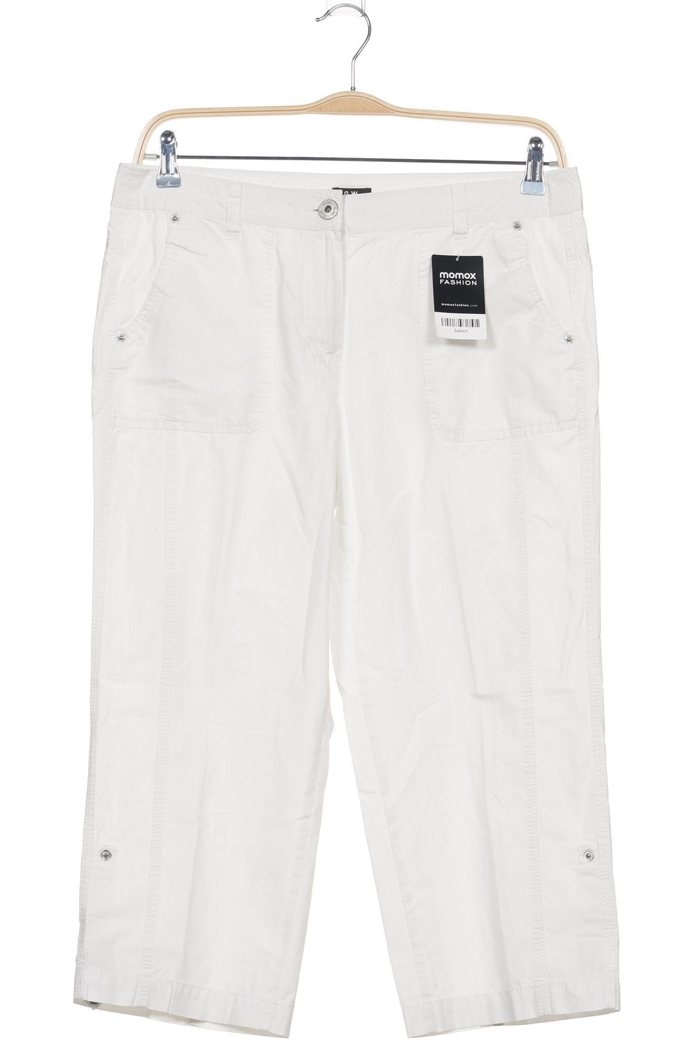 

Gerry Weber Damen Stoffhose, weiß, Gr. 32
