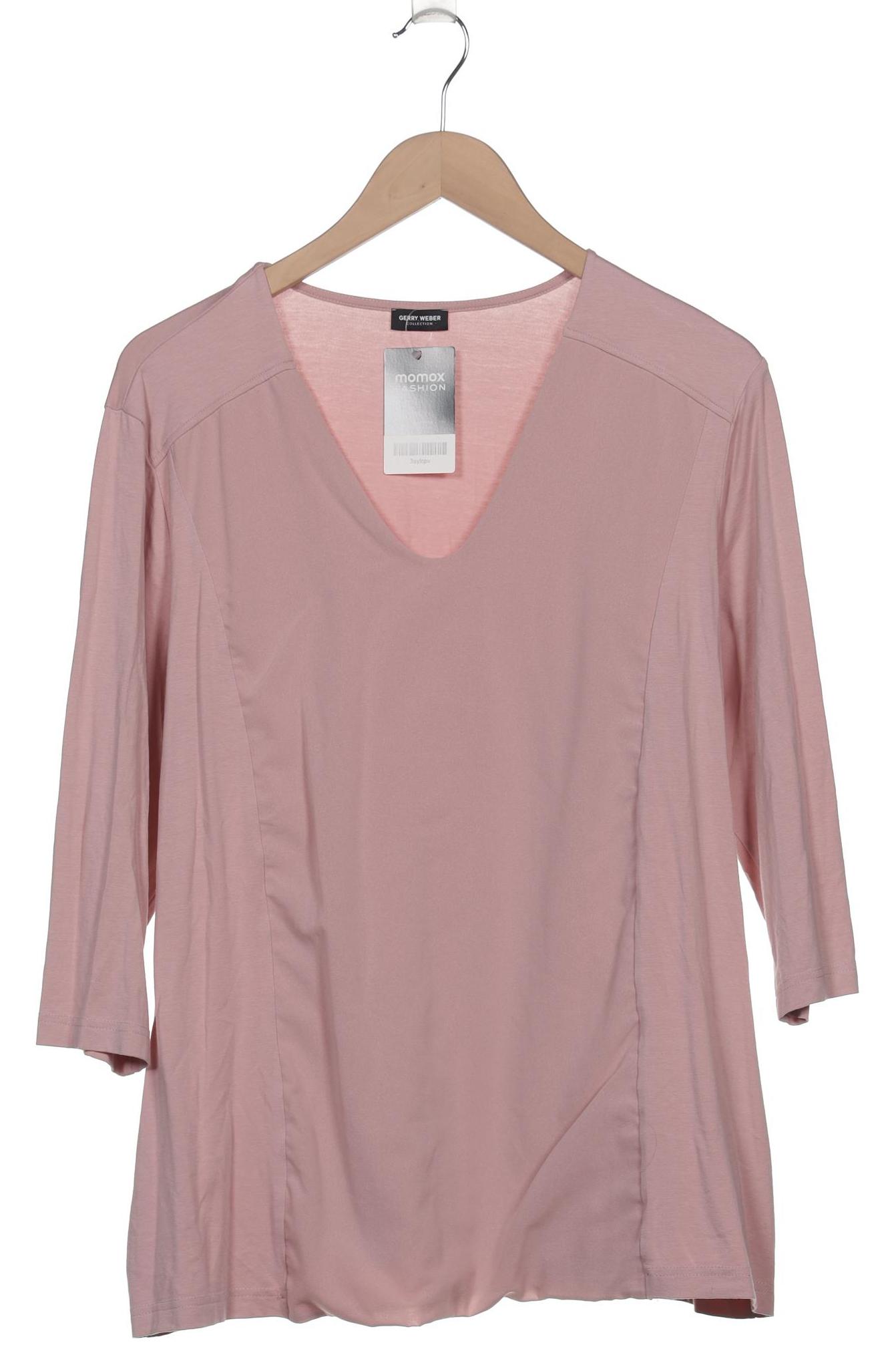 

Gerry Weber Damen Langarmshirt, pink, Gr. 48