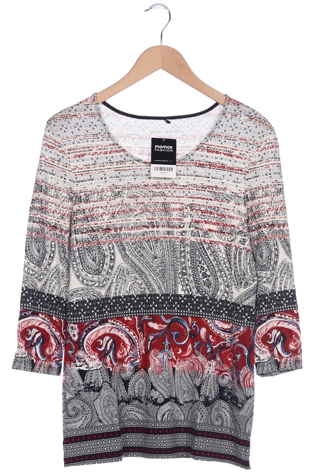 

Gerry Weber Damen Langarmshirt, weiß, Gr. 42