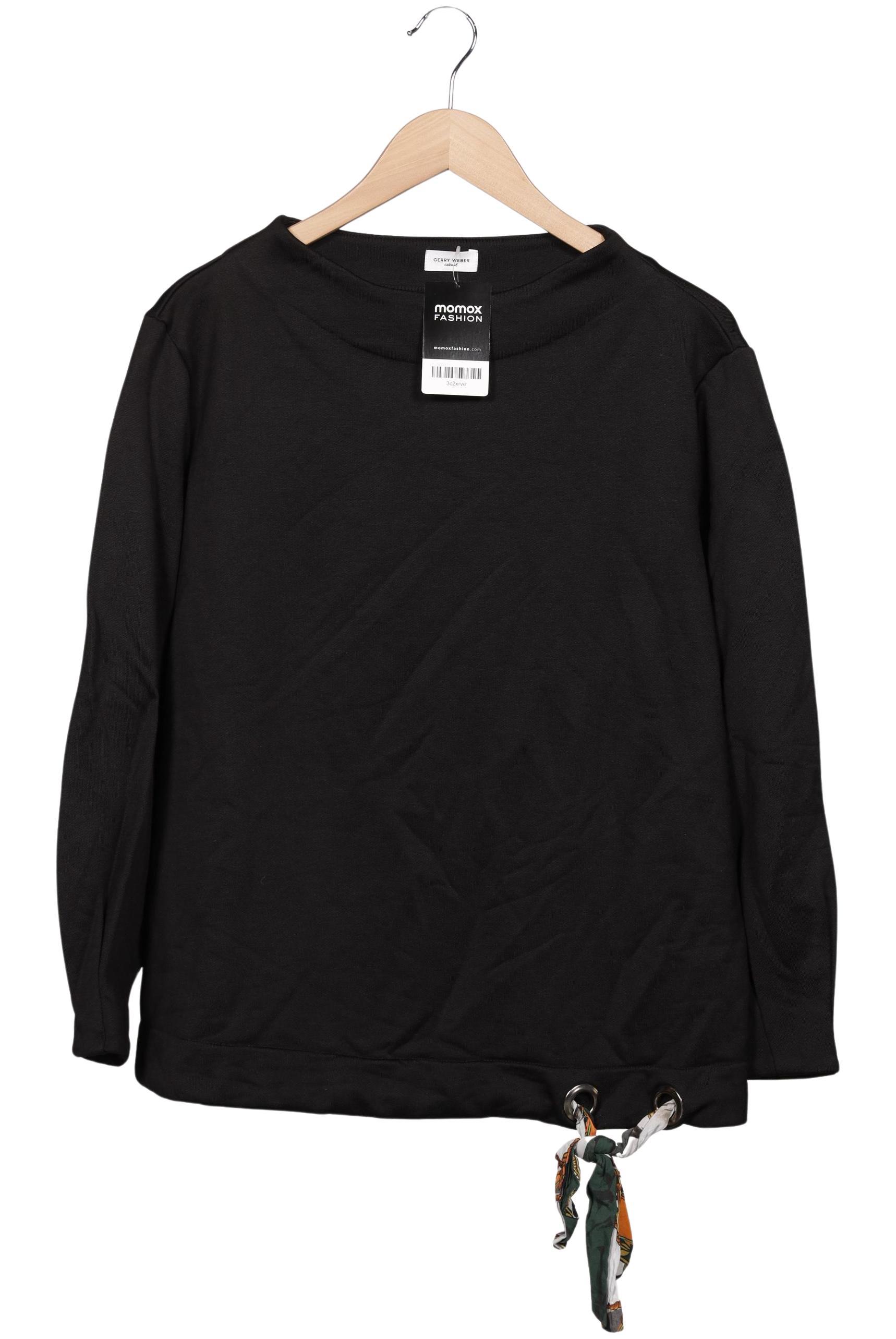 

Gerry Weber Damen Sweatshirt, schwarz, Gr. 44