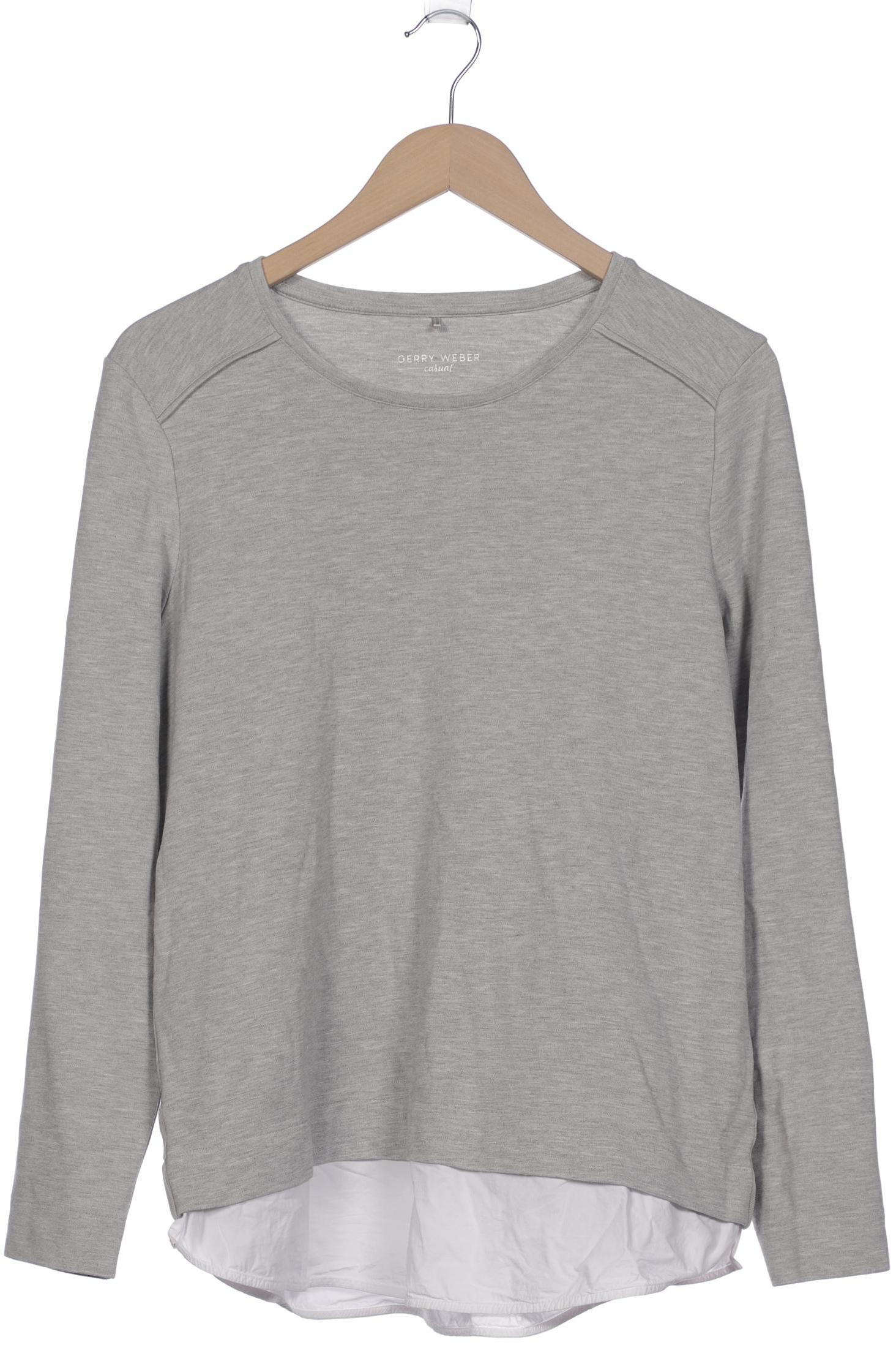 

Gerry Weber Damen Sweatshirt, grau, Gr. 42