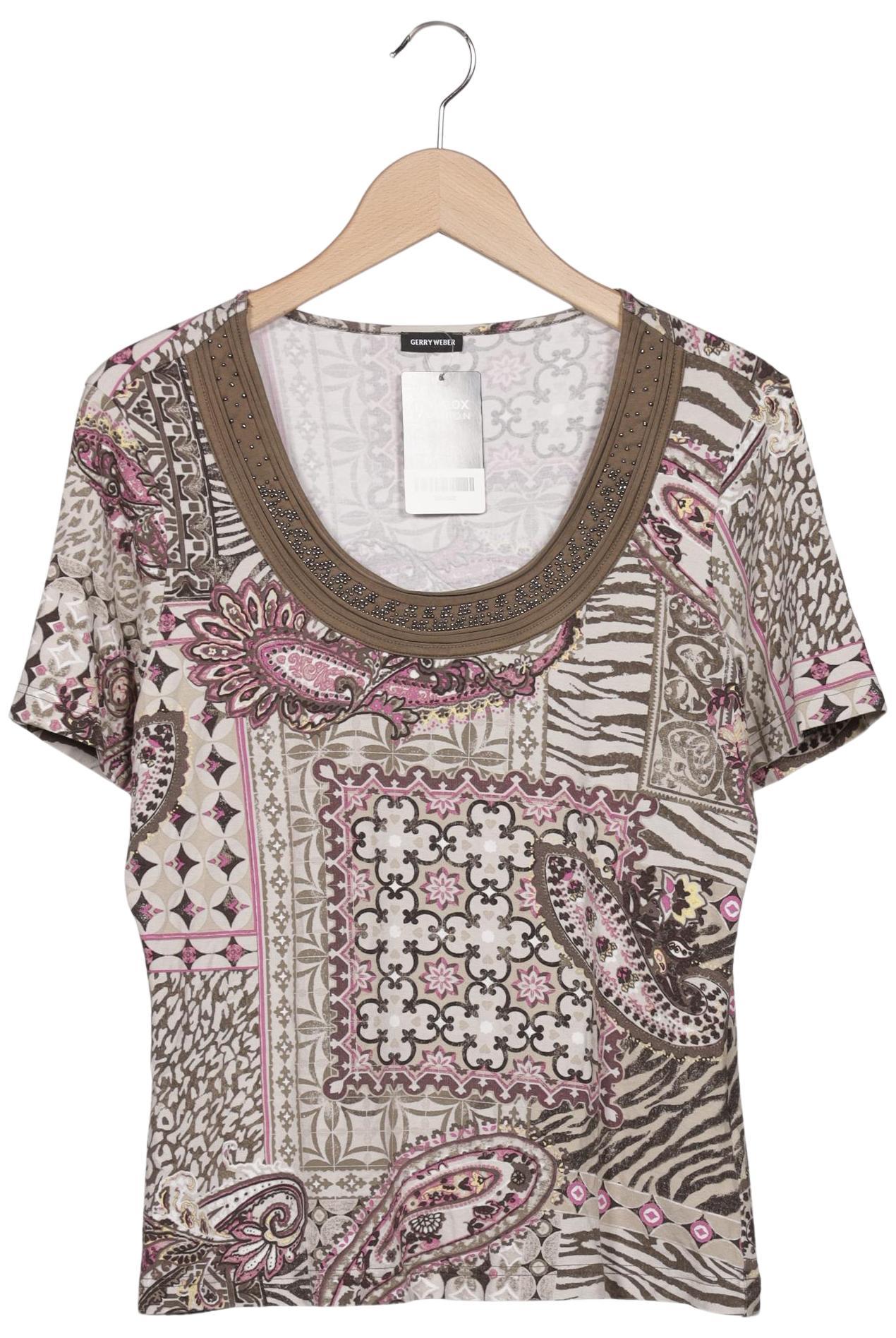 

Gerry Weber Damen T-Shirt, mehrfarbig, Gr. 40