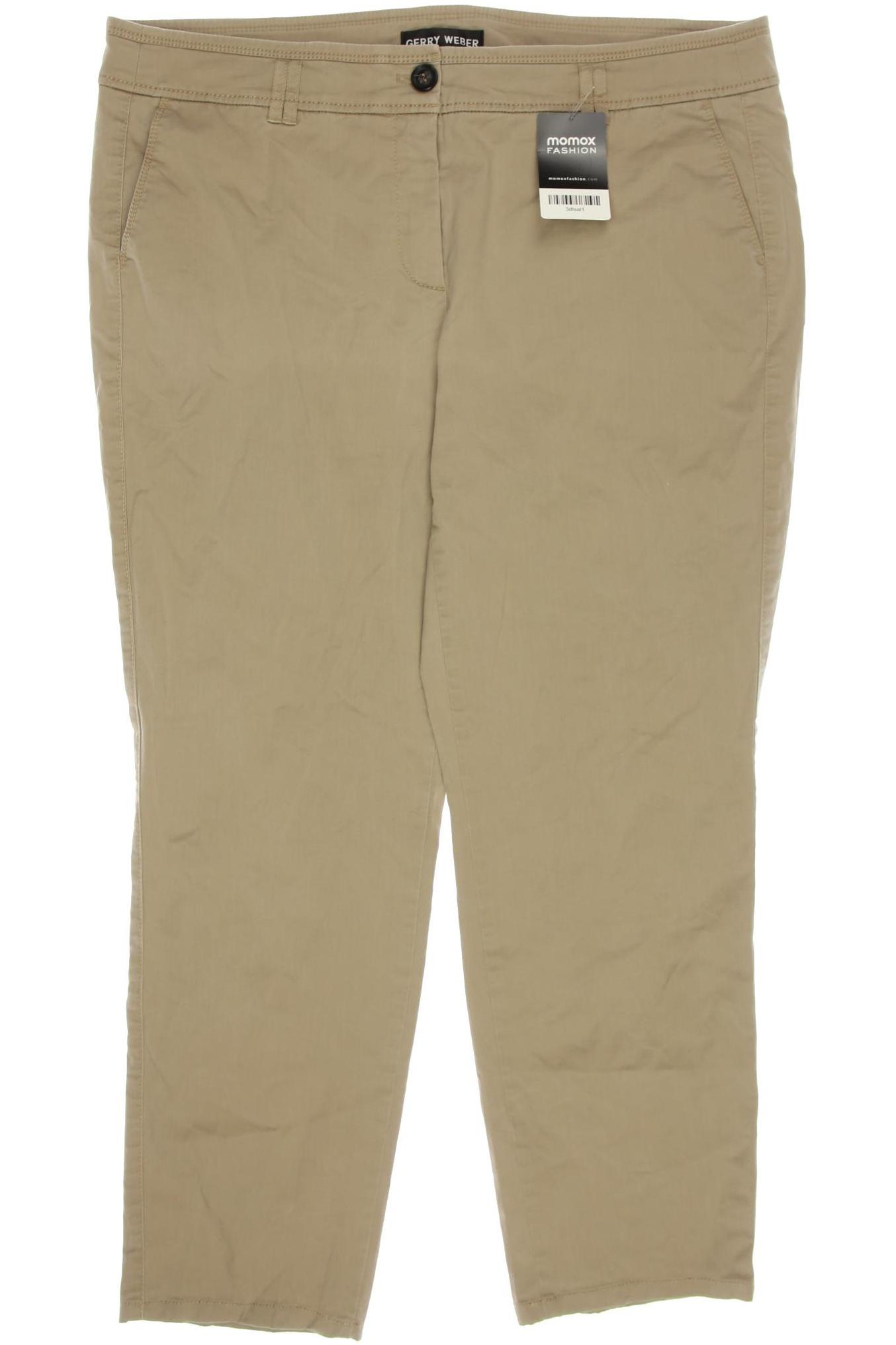 

Gerry Weber Damen Stoffhose, beige, Gr. 46