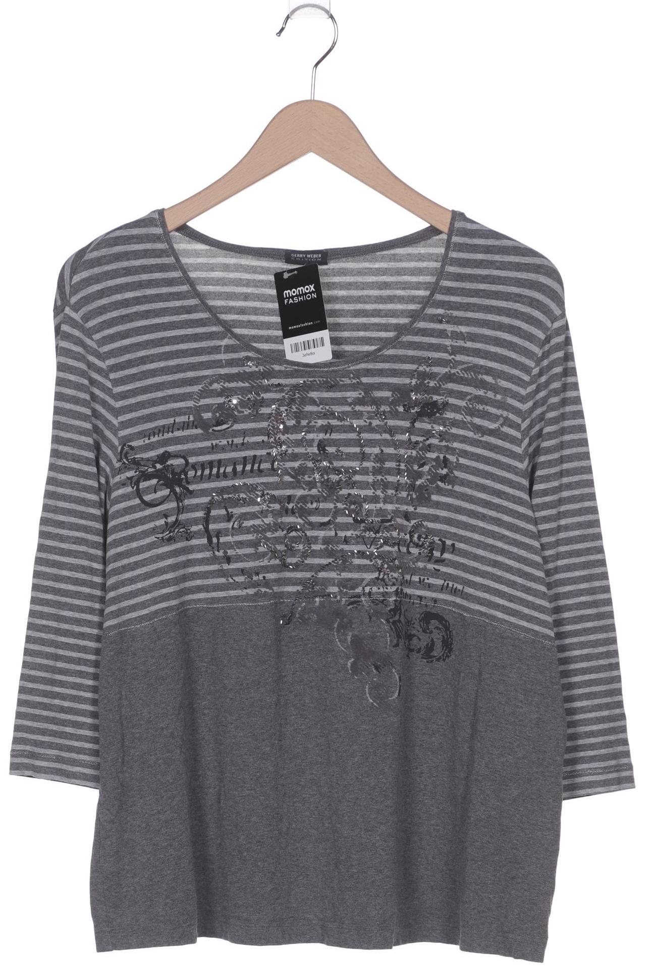 

Gerry Weber Damen Langarmshirt, grau, Gr. 48