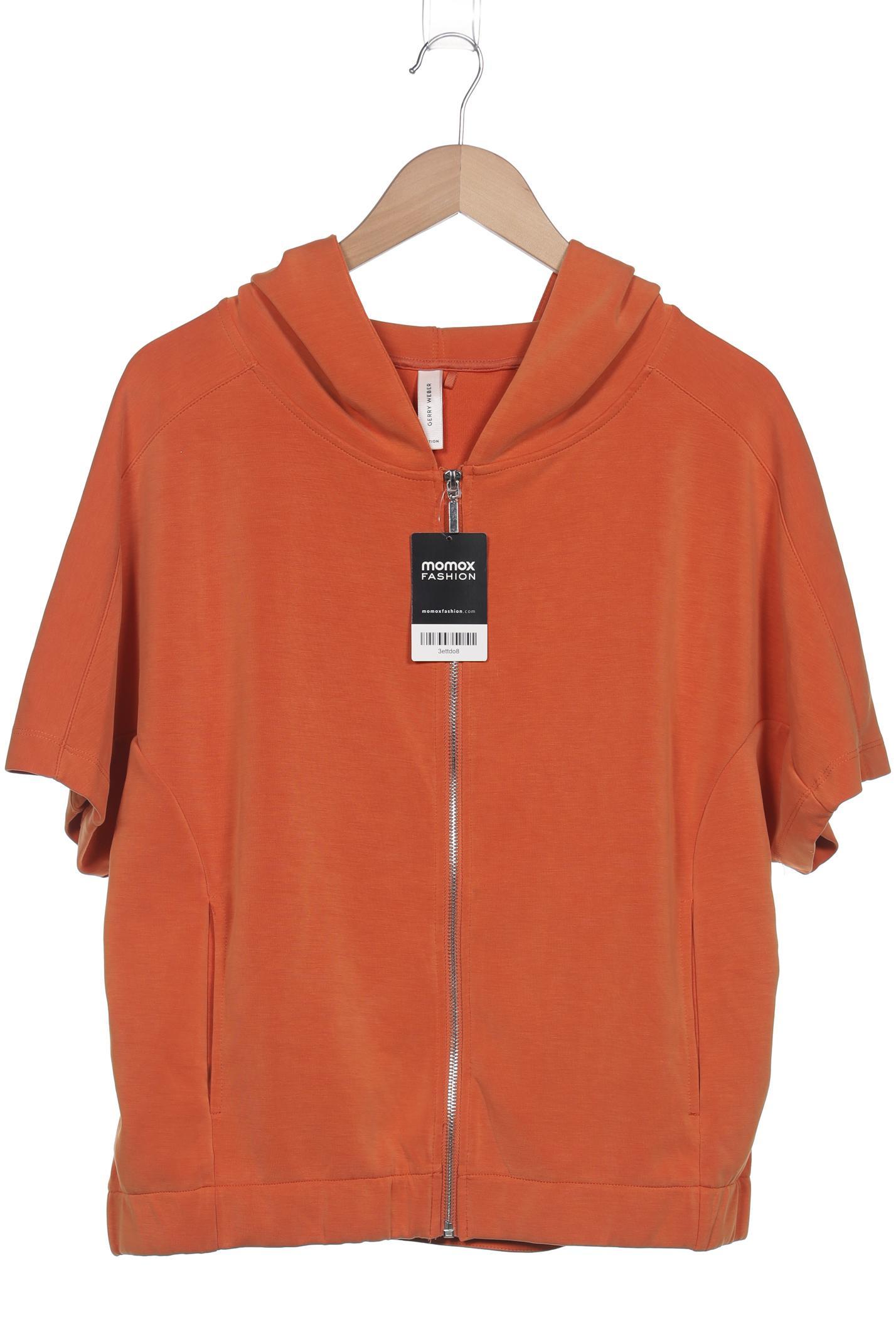 

Gerry Weber Damen Kapuzenpullover, orange, Gr. 44