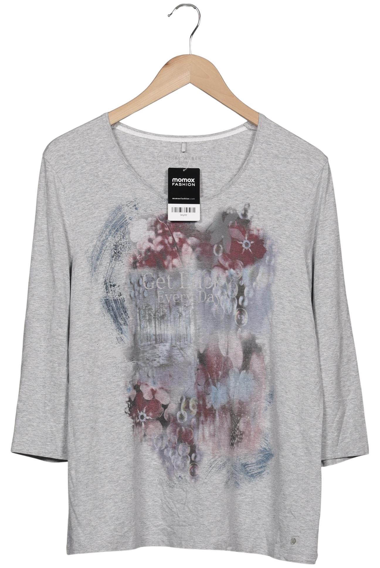 

Gerry Weber Damen Langarmshirt, grau, Gr. 44