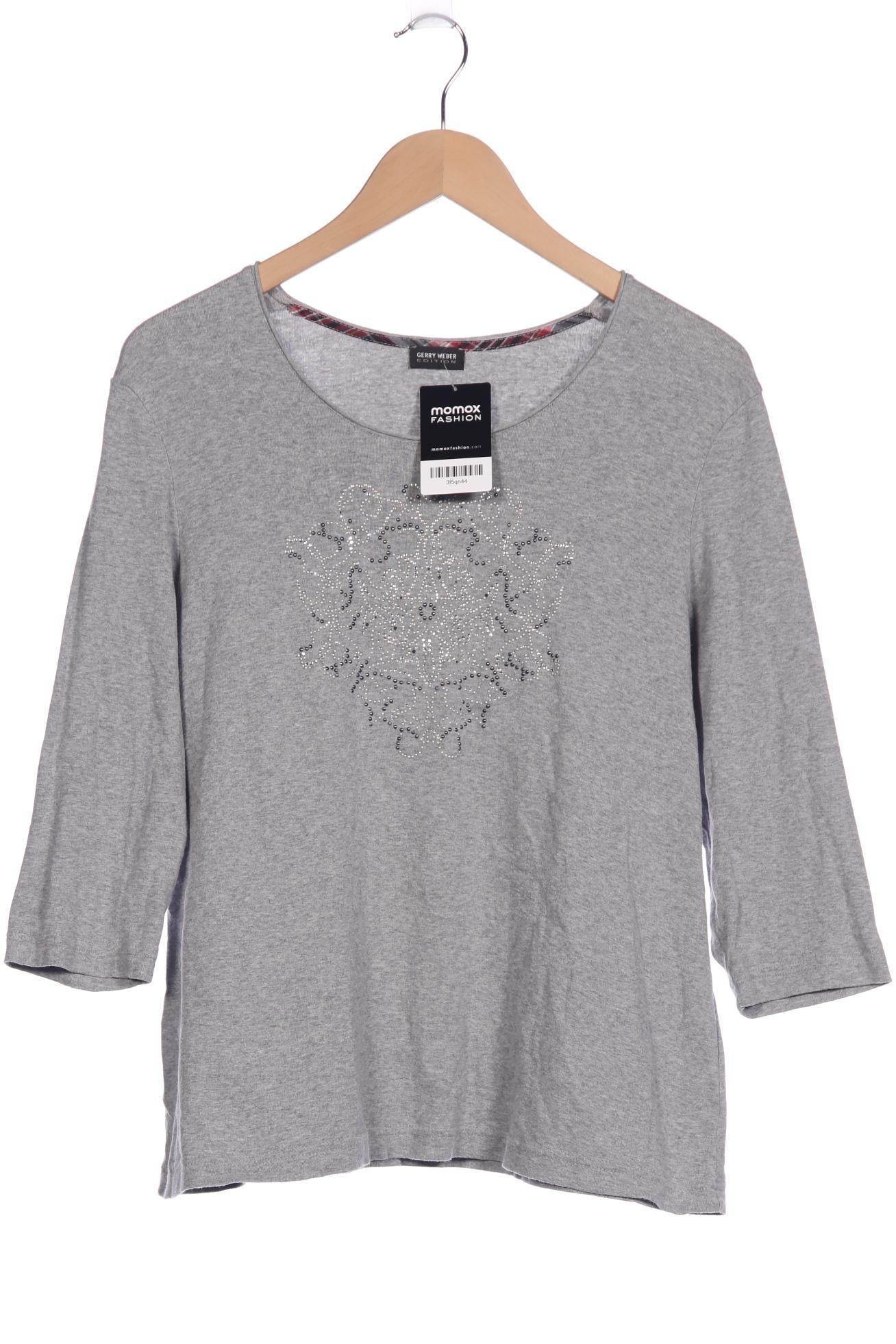 

Gerry Weber Damen Langarmshirt, grau, Gr. 46