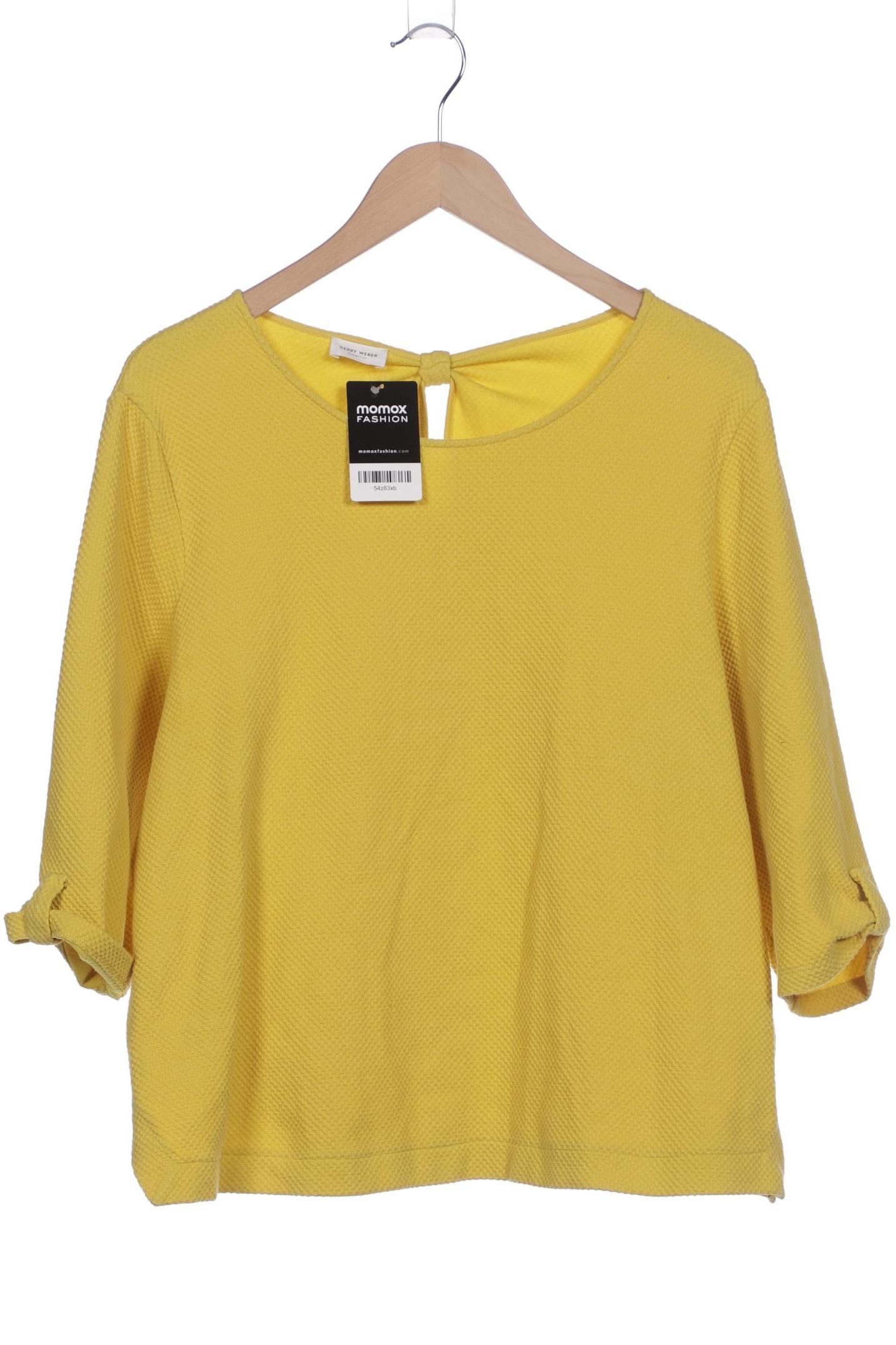

Gerry Weber Damen Sweatshirt, gelb, Gr. 46