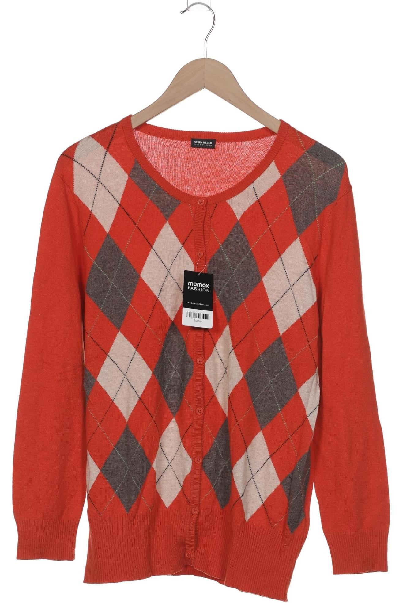 

Gerry Weber Damen Strickjacke, rot, Gr. 44