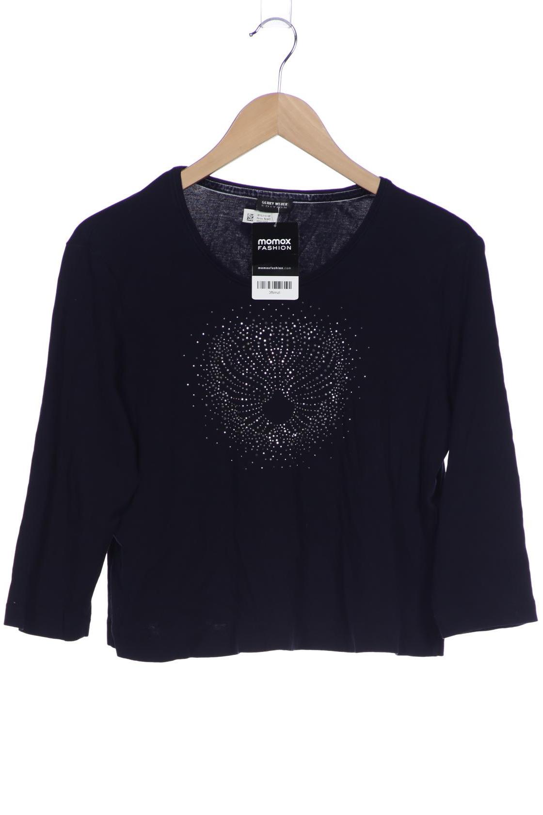 

Gerry Weber Damen Langarmshirt, marineblau, Gr. 38