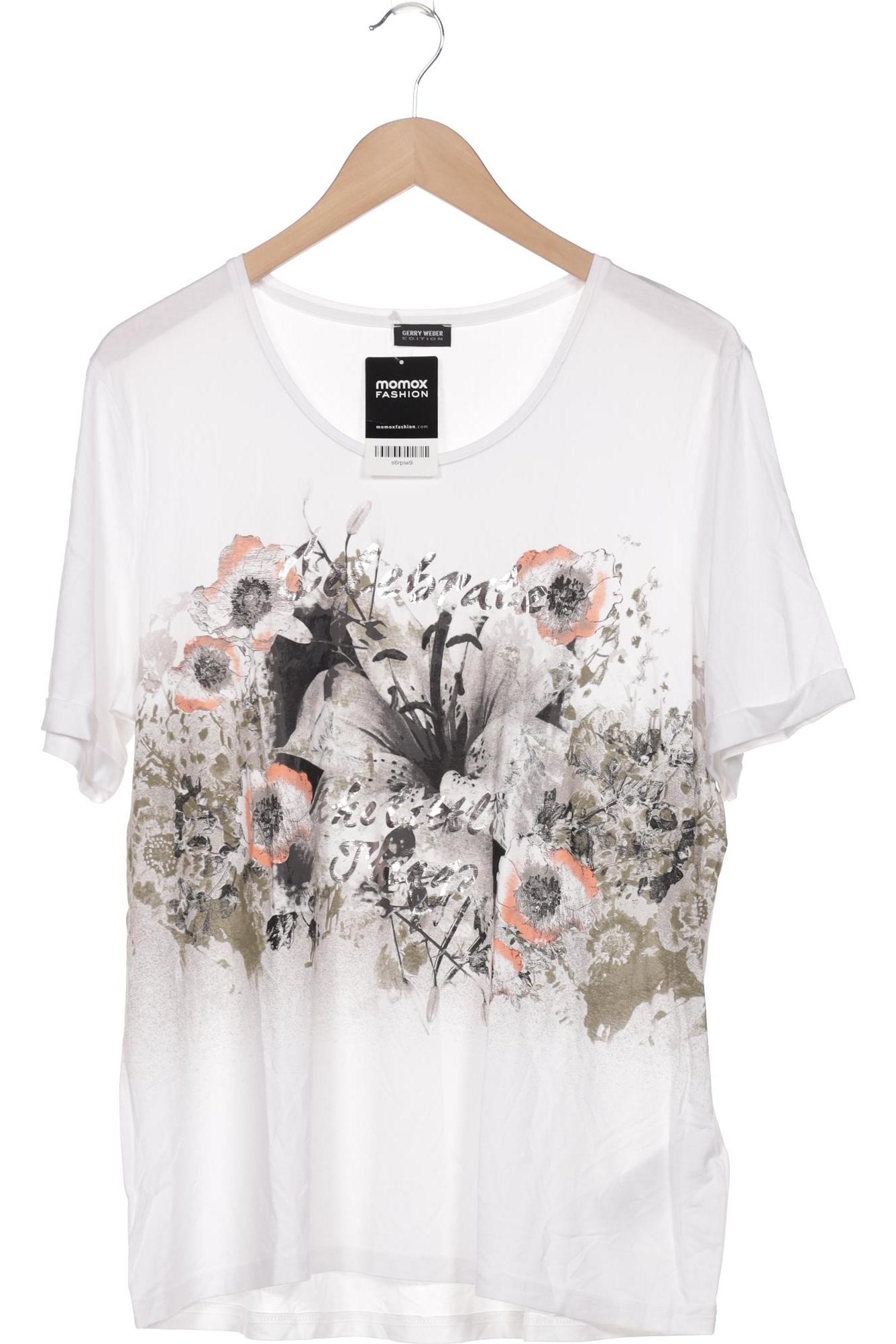 

Gerry Weber Damen T-Shirt, weiß, Gr. 46