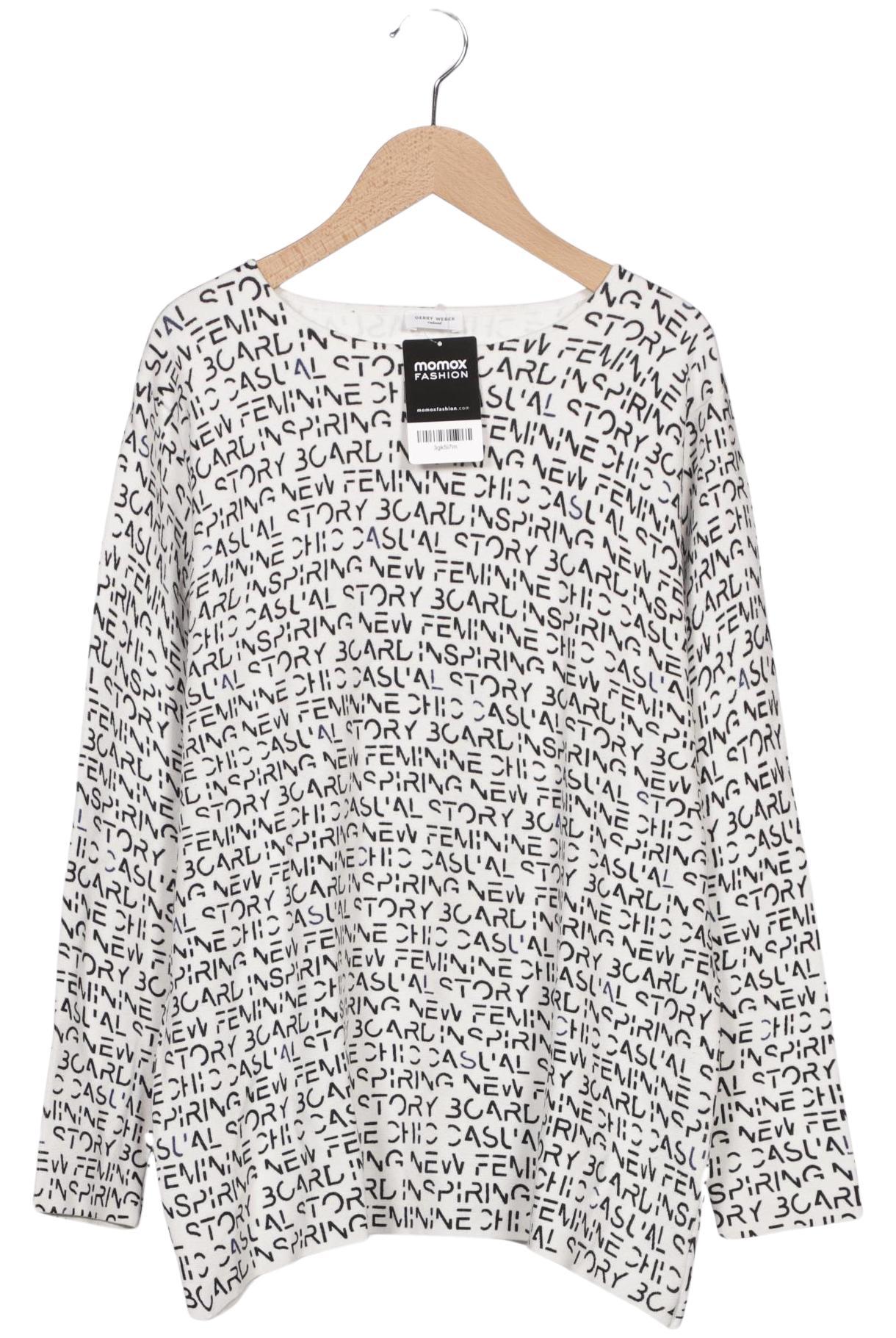

Gerry Weber Damen Pullover, weiß, Gr. 42