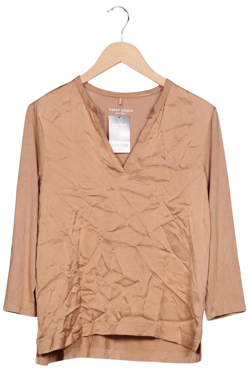 

Gerry Weber Damen Langarmshirt, beige, Gr. 38