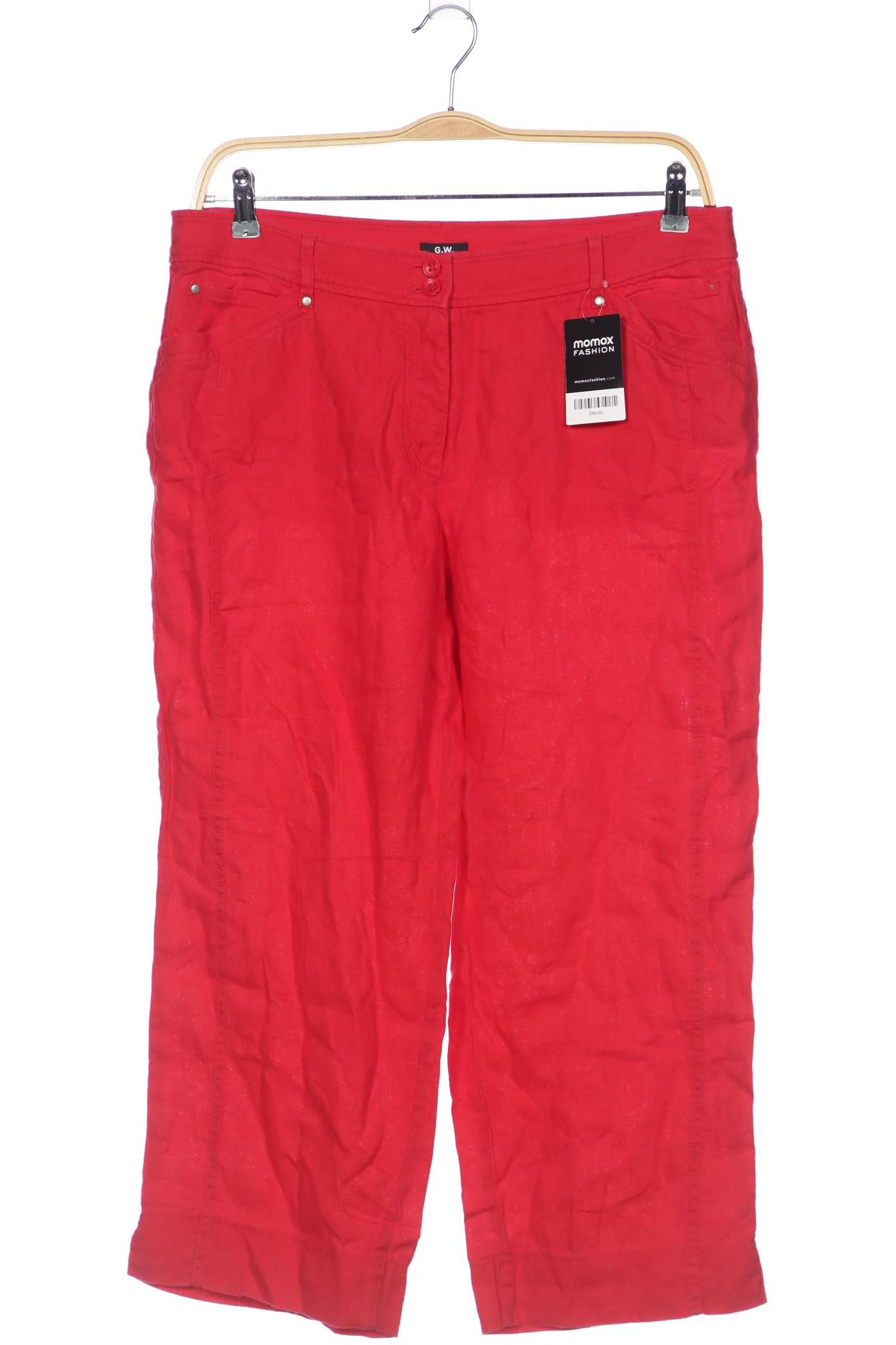 

Gerry Weber Damen Stoffhose, rot, Gr. 35