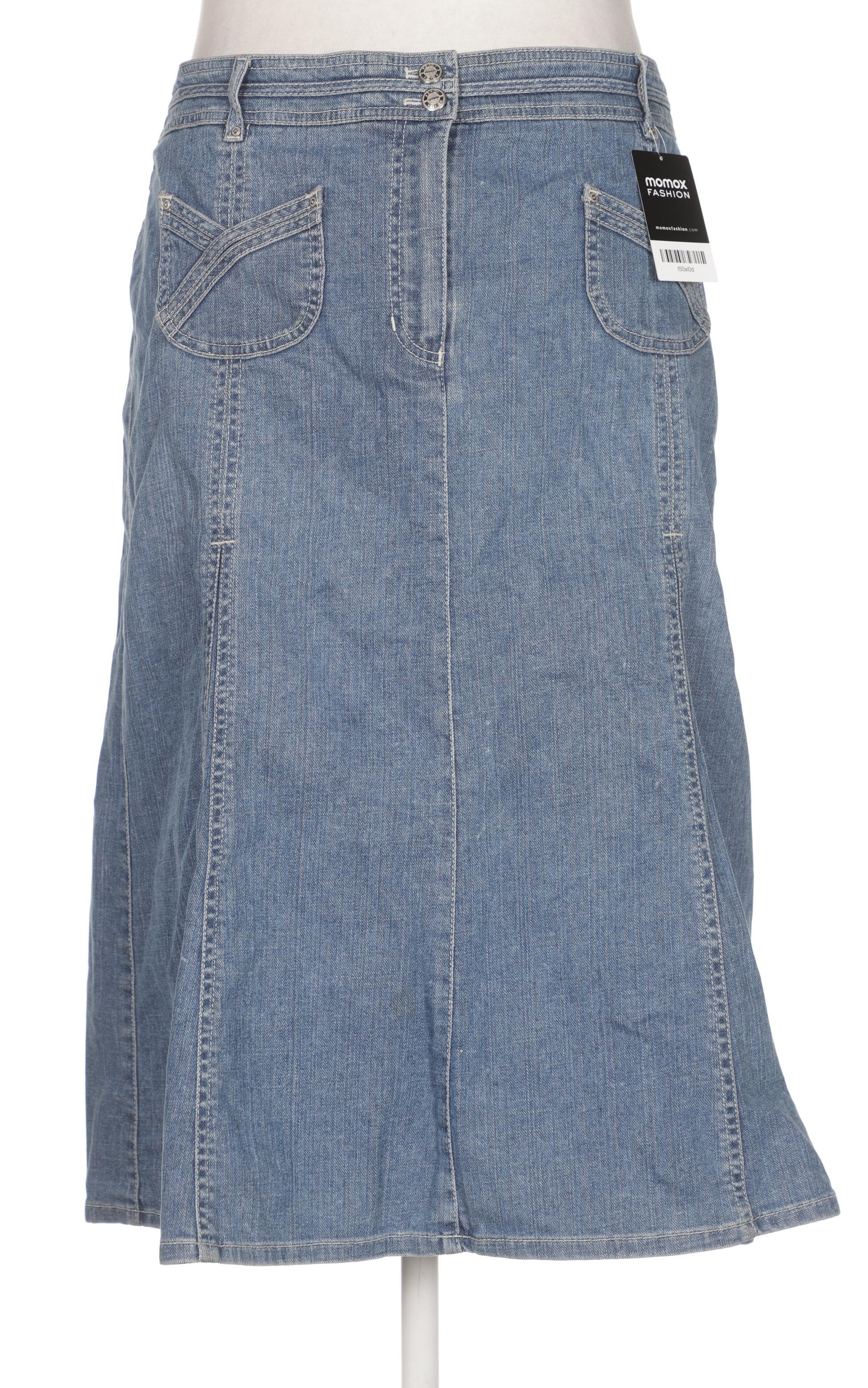 

Gerry Weber Damen Rock, blau, Gr. 46
