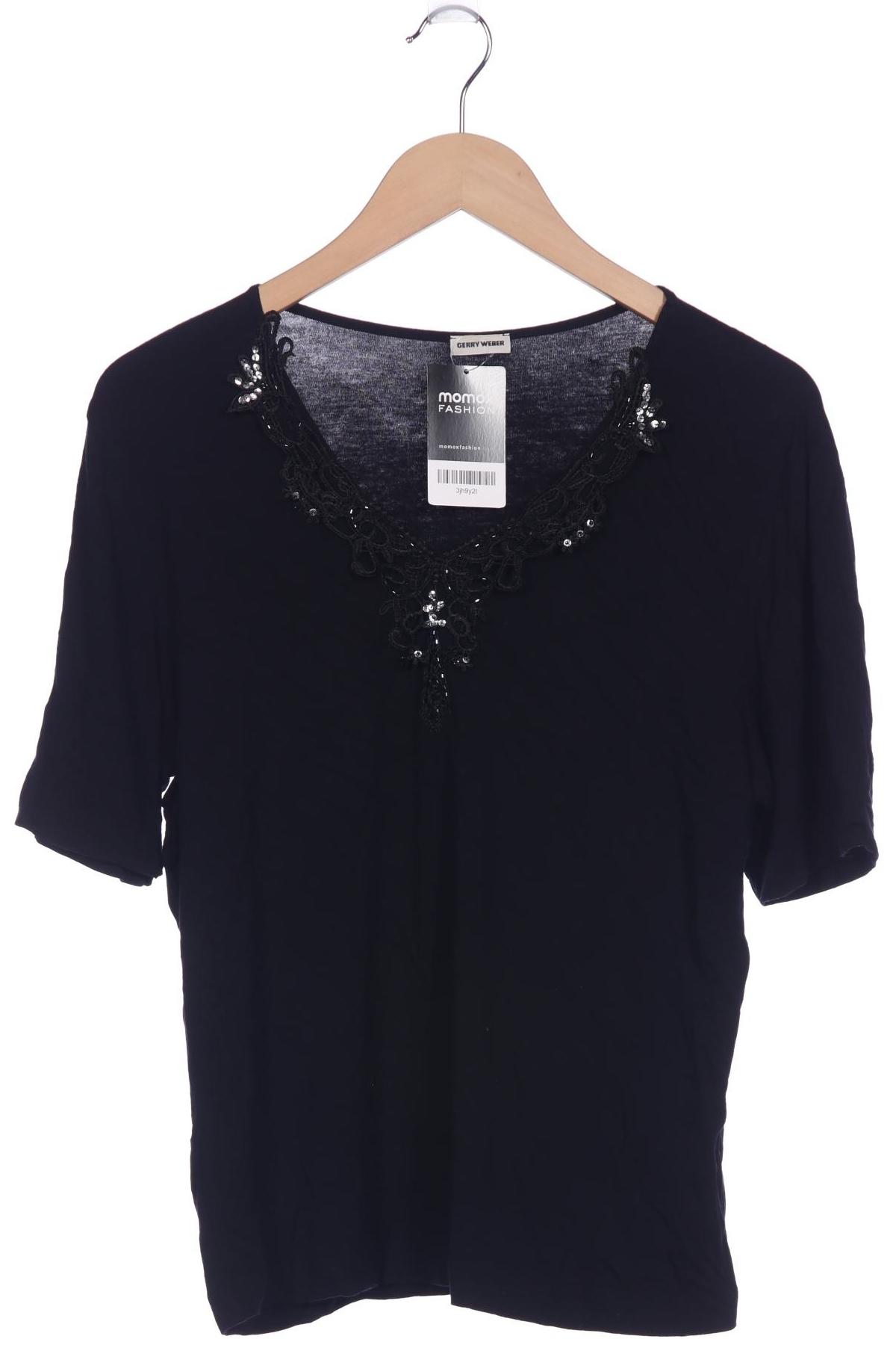 

Gerry Weber Damen T-Shirt, schwarz, Gr. 42