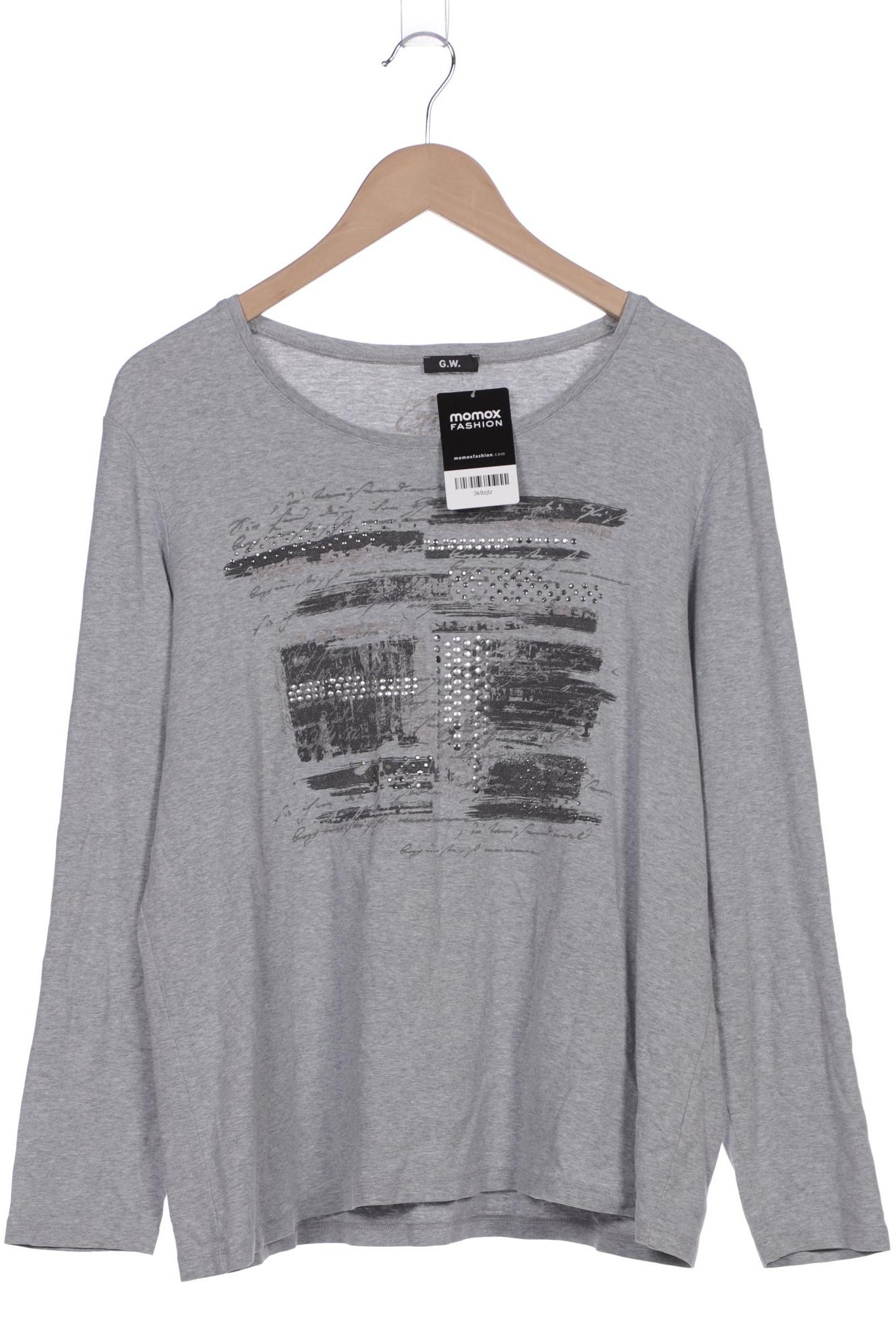 

Gerry Weber Damen Langarmshirt, grau, Gr. 46