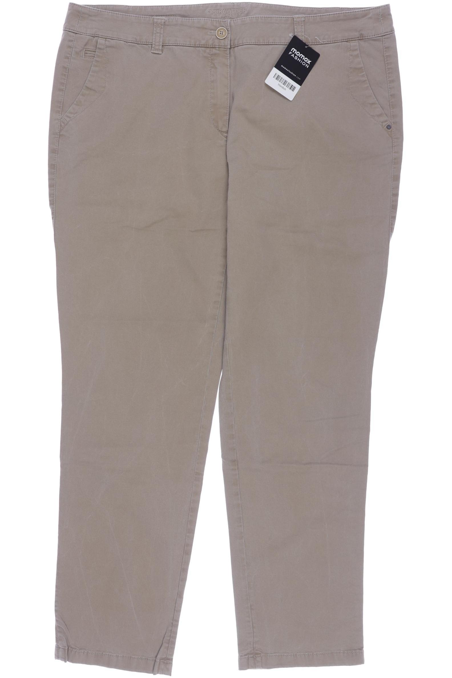 

Gerry Weber Damen Stoffhose, beige, Gr. 46