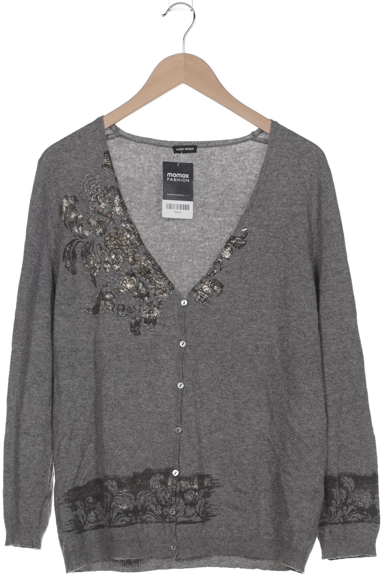 

Gerry Weber Damen Strickjacke, grau, Gr. 42