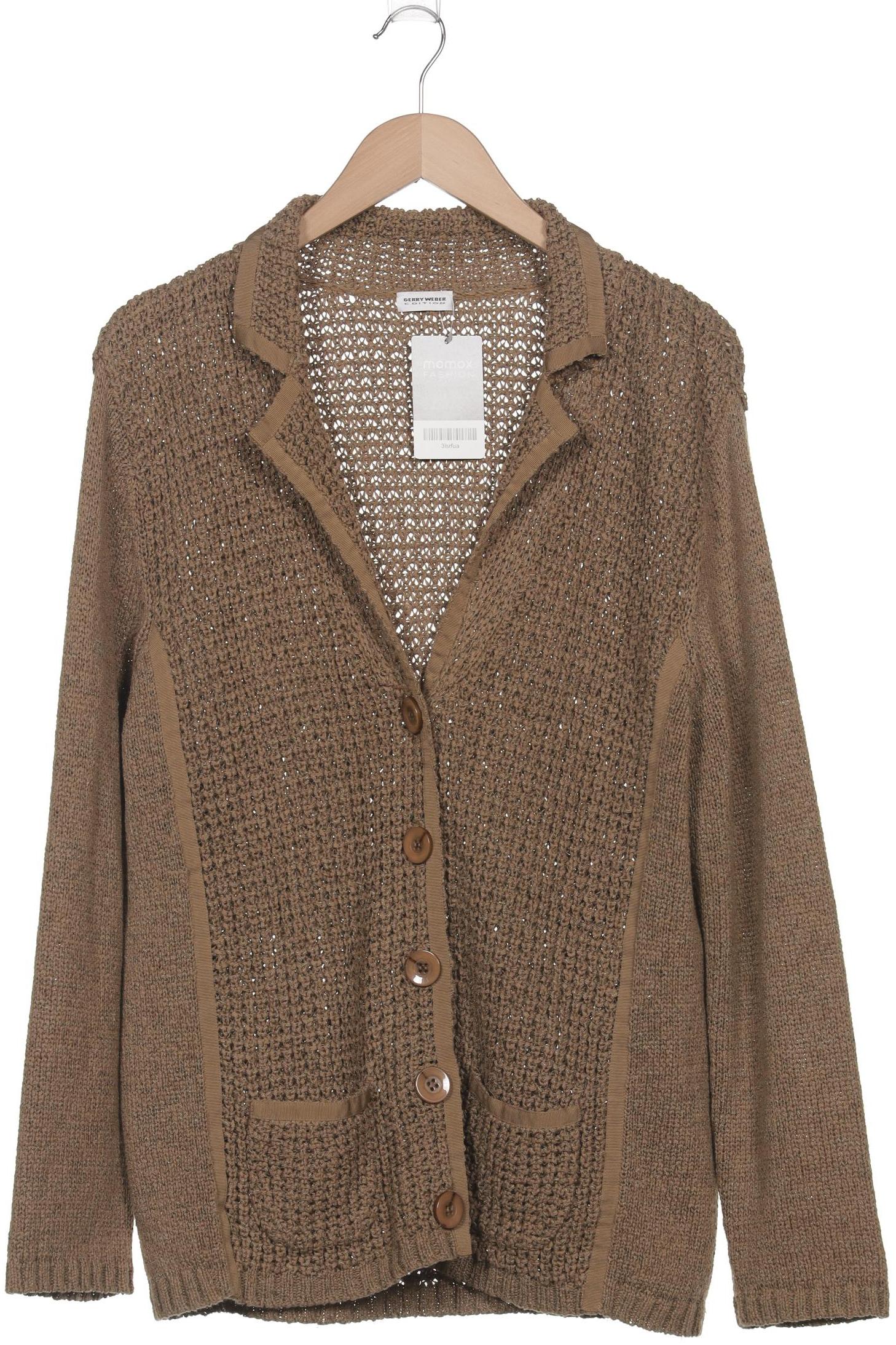 

Gerry Weber Damen Strickjacke, braun, Gr. 44