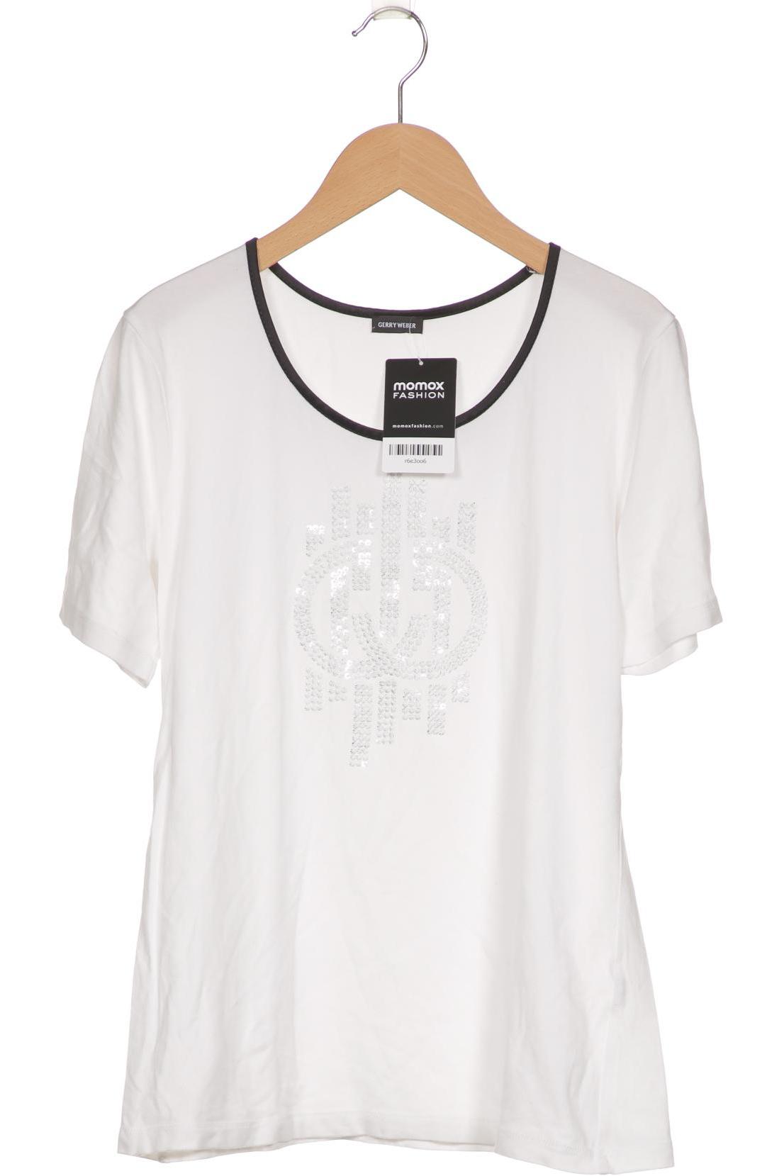 

Gerry Weber Damen T-Shirt, weiß, Gr. 38