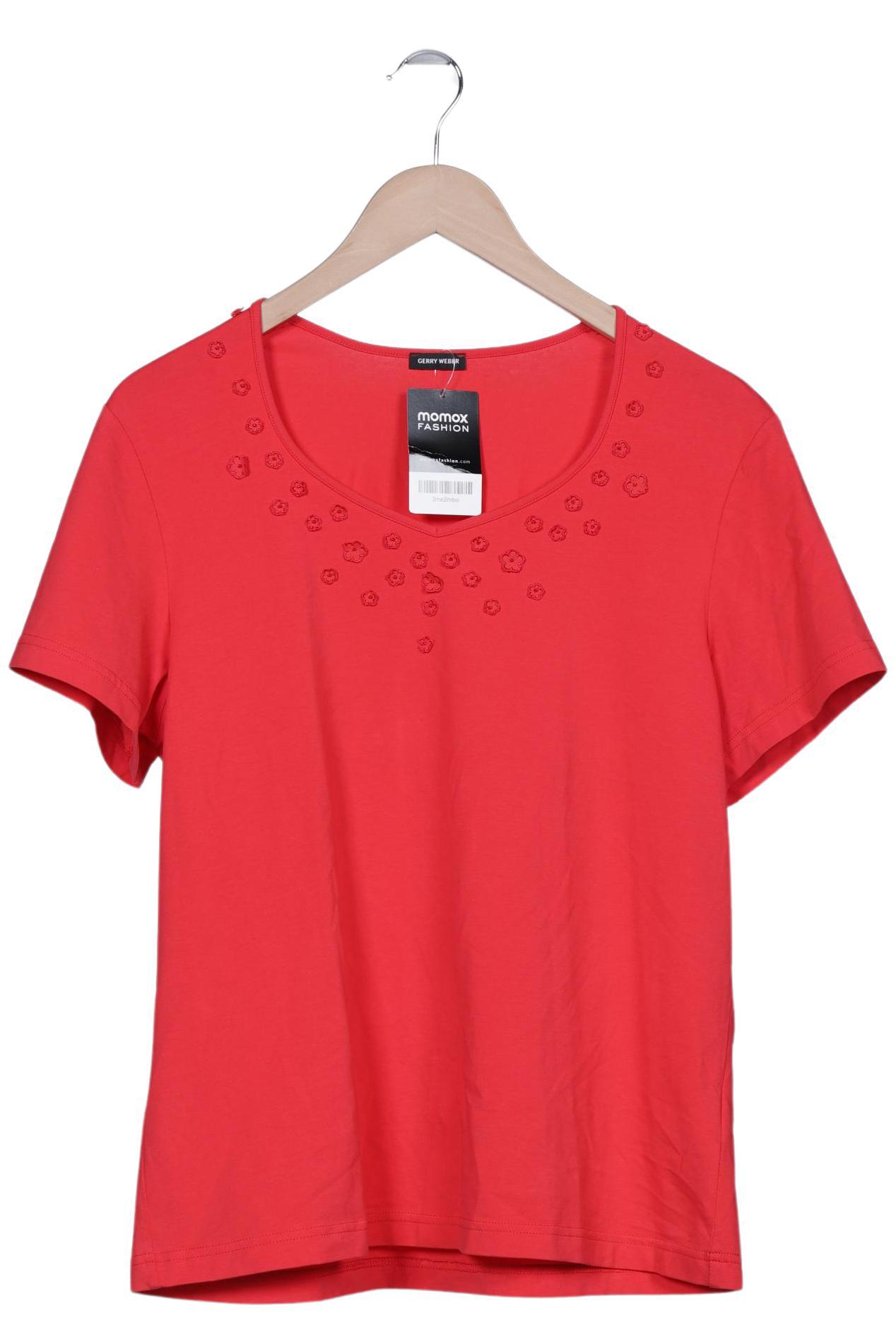 

Gerry Weber Damen T-Shirt, rot, Gr. 44